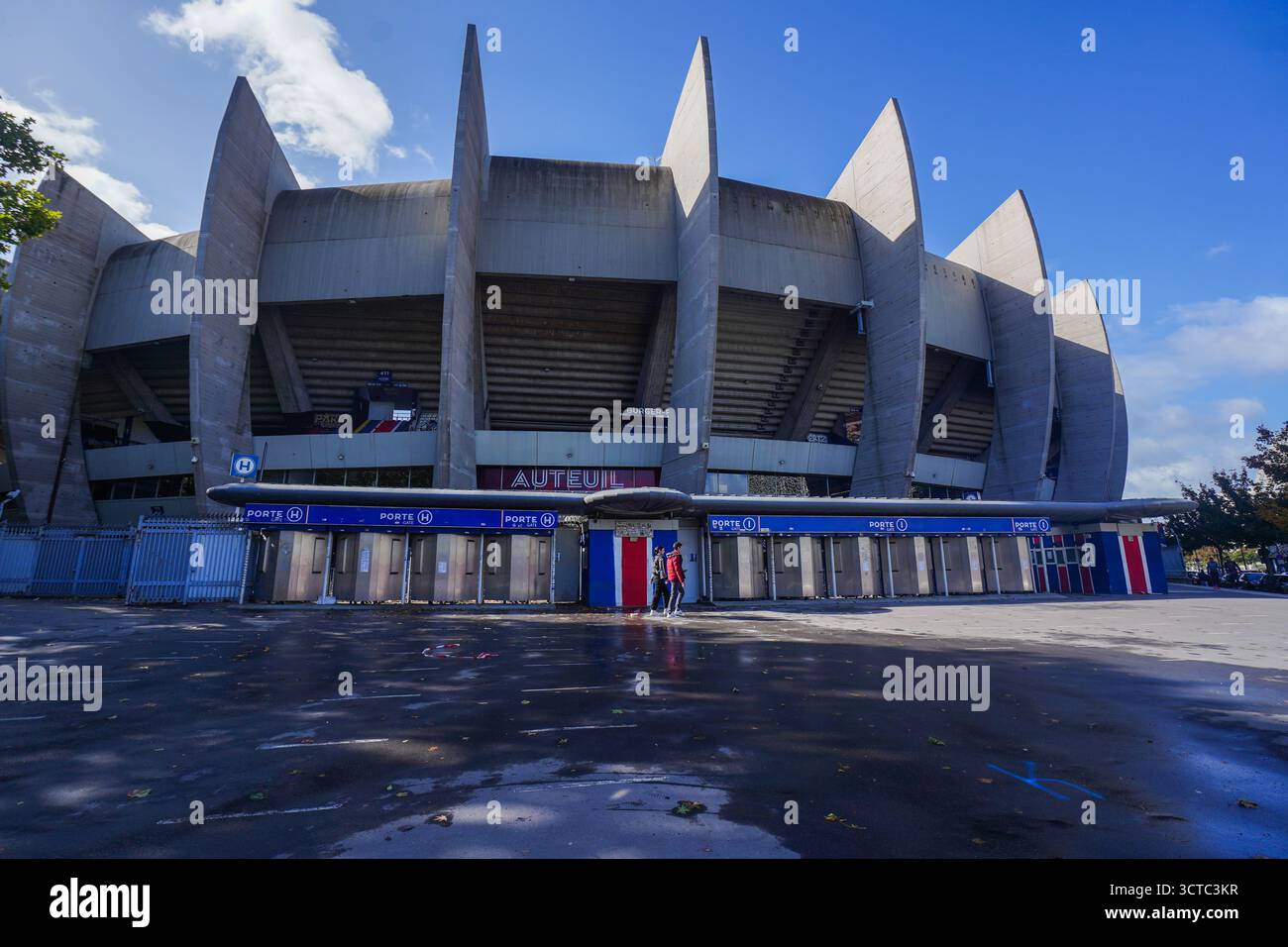 5. Oktober 2025. Parc des Princes, Heimstadion des Pariser Fußballvereins Saint-Germain 2025 Europameister, Paris, Frankreich Stockfoto
