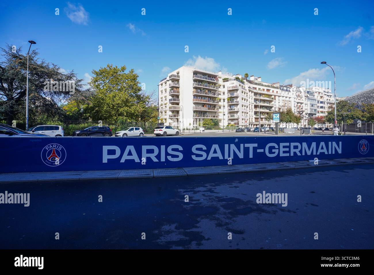 5. Oktober 2025. Parc des Princes, Heimstadion des Pariser Fußballvereins Saint-Germain 2025 Europameister, Paris, Frankreich Stockfoto