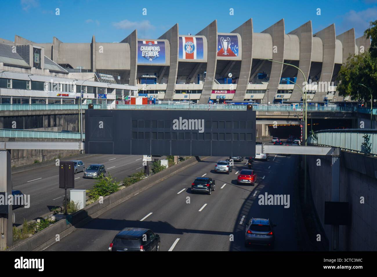 5. Oktober 2025. Parc des Princes, Heimstadion des Pariser Fußballvereins Saint-Germain 2025 Europameister, Paris, Frankreich Stockfoto