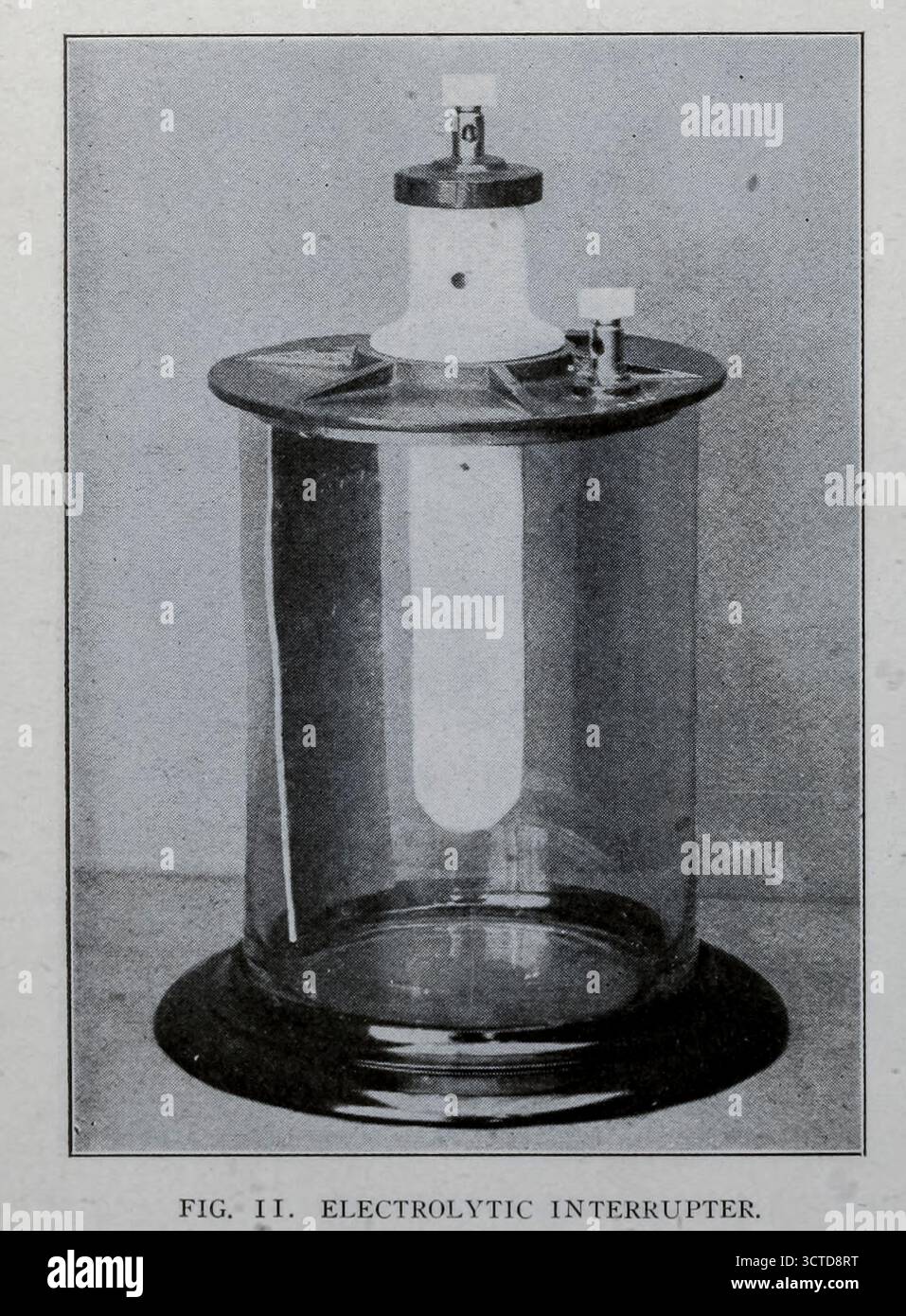 ELEKTROLYTUNTERBRECHER aus der ARTIKELMETAMORPHOSE VON WIRELESS-TELEGRAPH-APPARATEN. Von A. Frederick Collins vom Engineering Magazine gewidmet dem industriellen Fortschritt Band XXVII April - September 1904 The Engineering Magazine Co Stockfoto