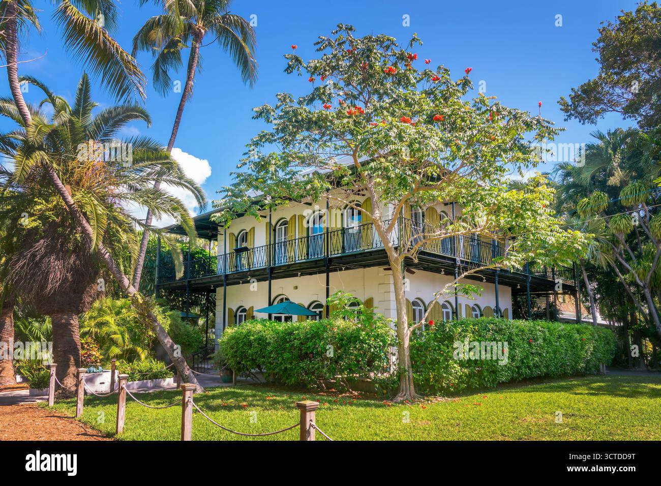 Das Ernest Hemingway House in Key West, Florida Stockfoto