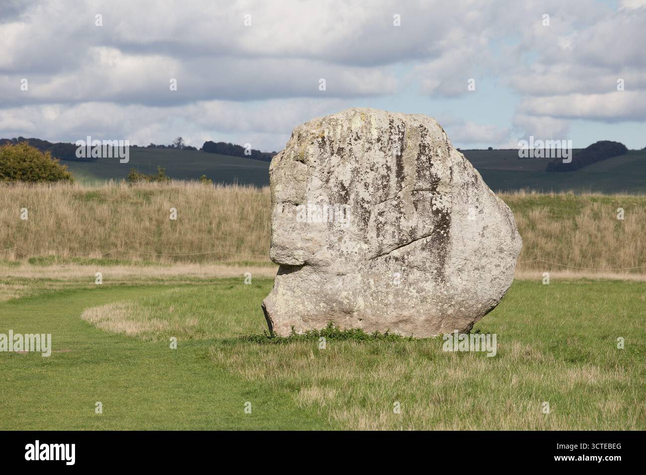 Avebury Henge und Steinkreise Stockfoto