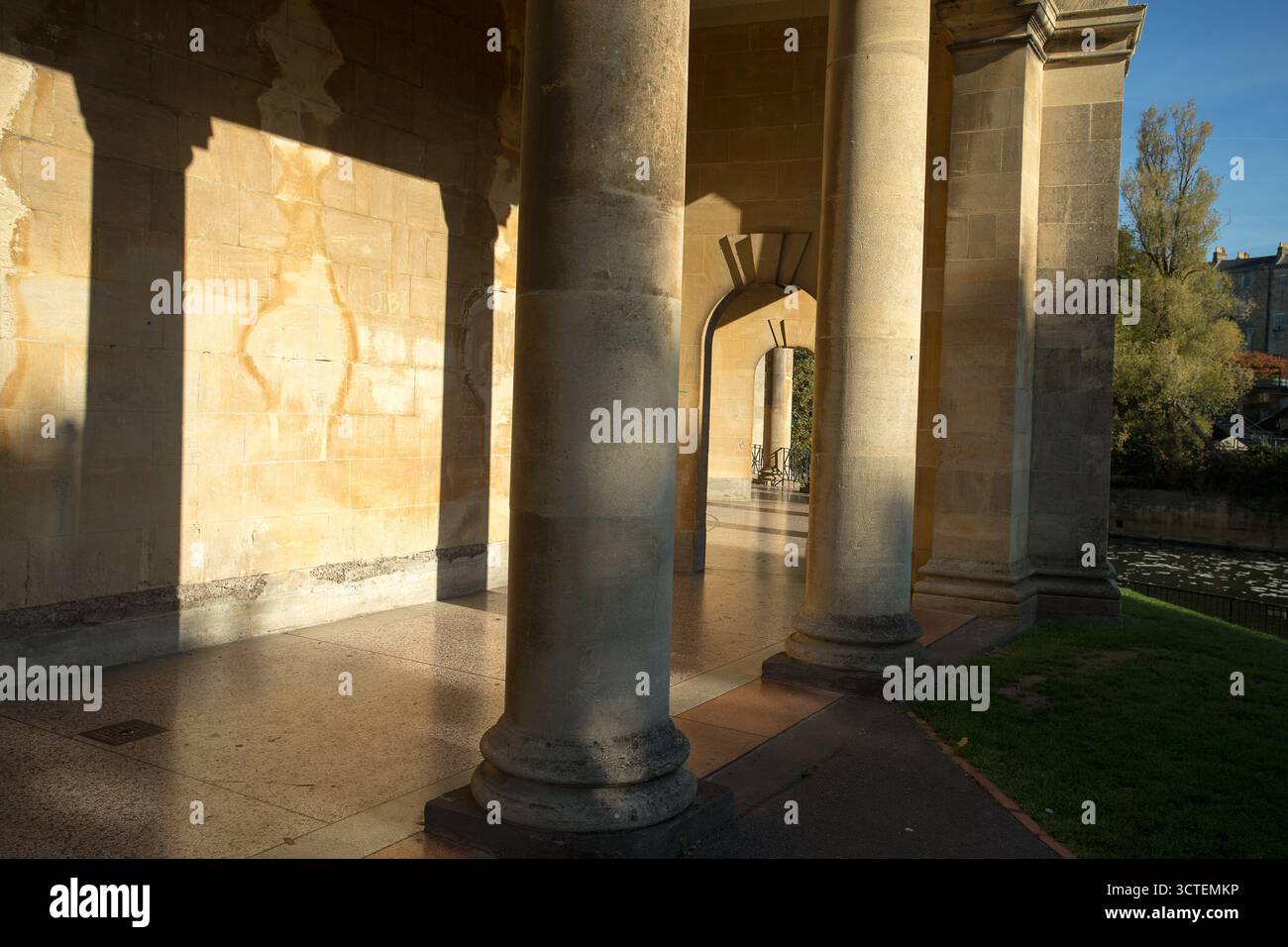 Bath City Parade Gardens Stockfoto