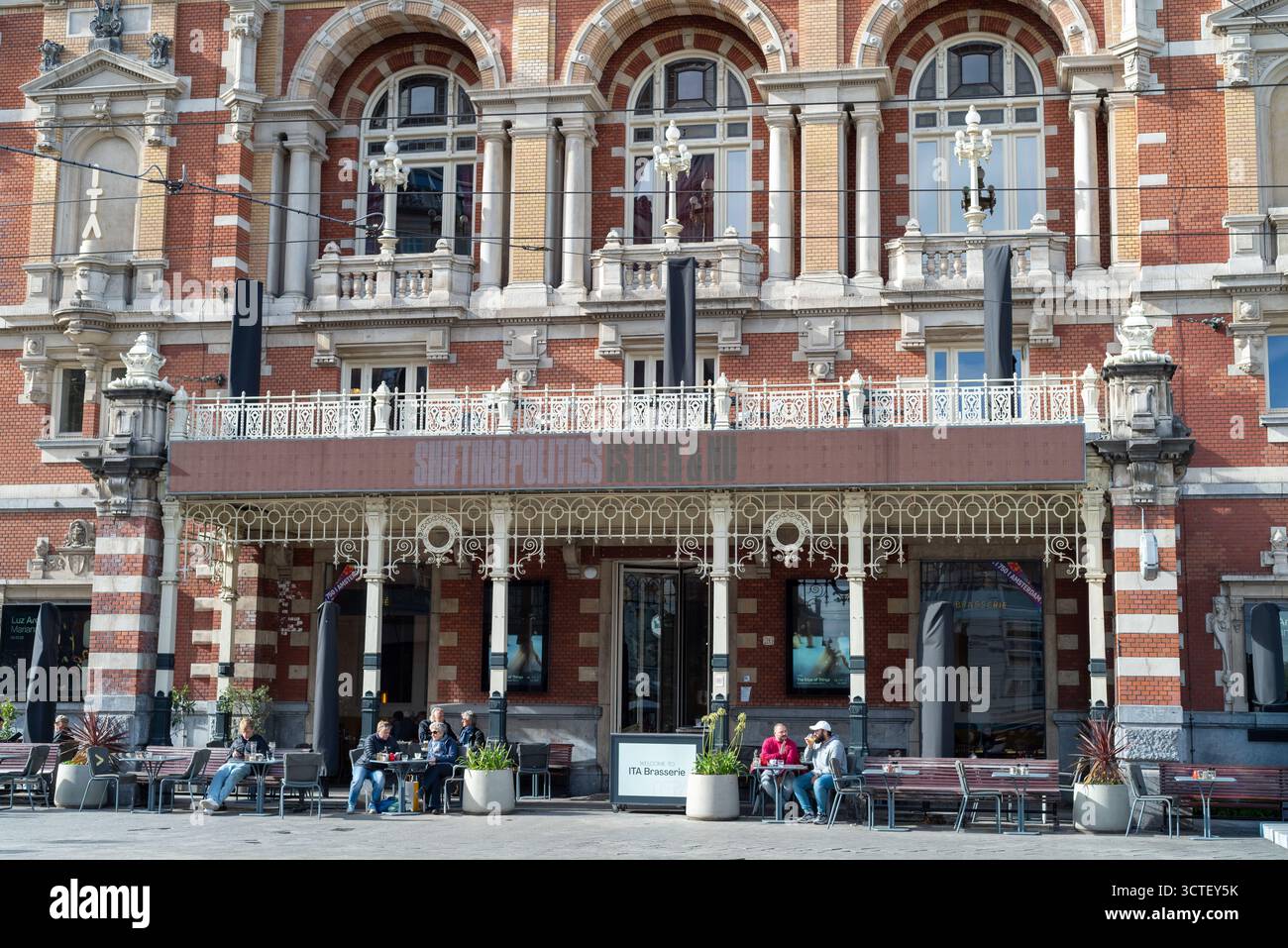 Internationales Theater am Leidseplein in Amsterdam, Niederlande Stockfoto