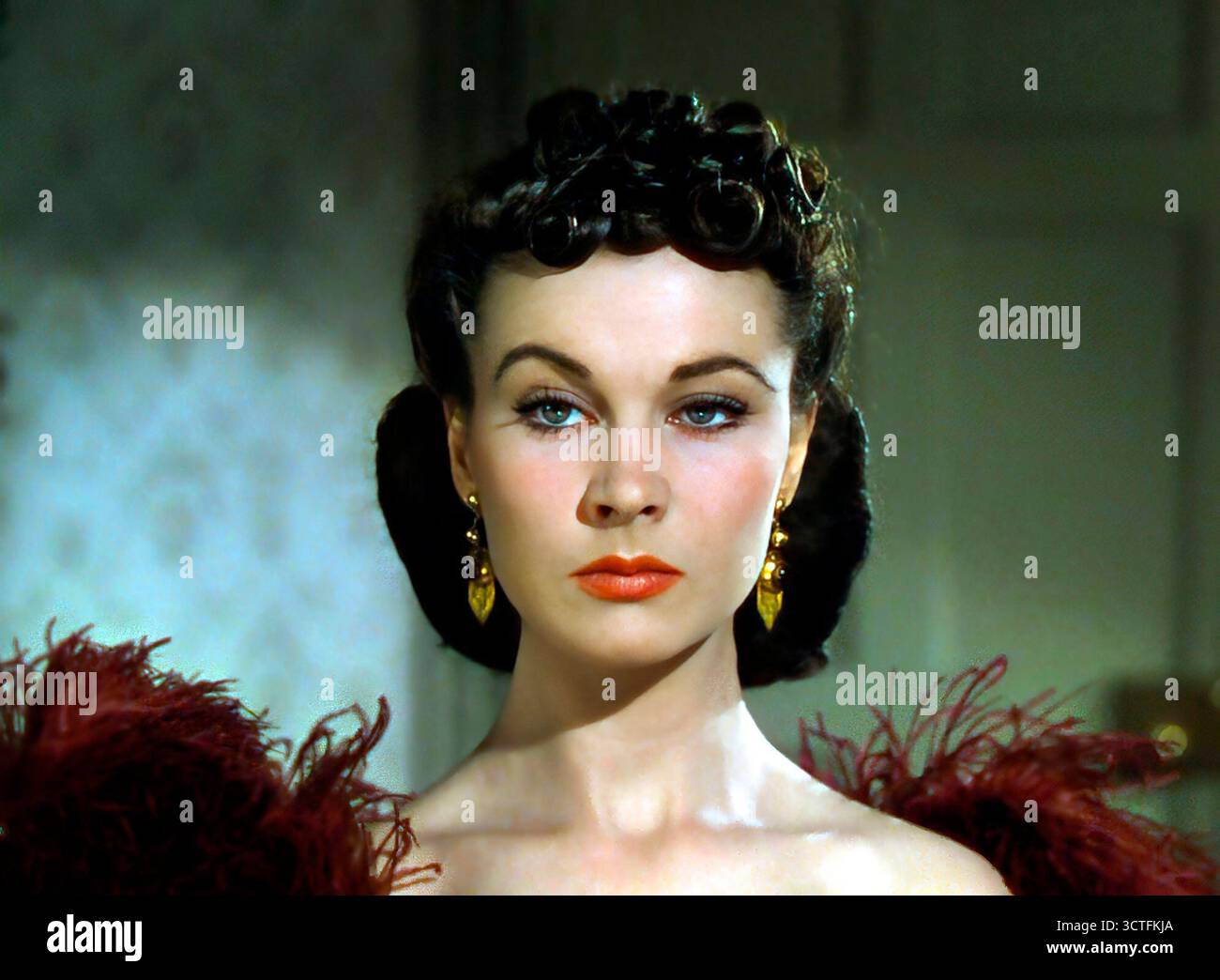 Vivien Leigh in einem Schuss aus VOM WIND VERWEHT (1939) Stockfoto