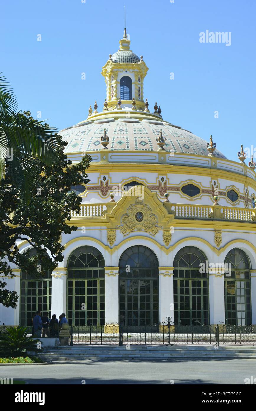 Sevilla Pavillon, Teil der Iberoamerikanischen Ausstellung von 1929, Andalusien, Spanien Stockfoto