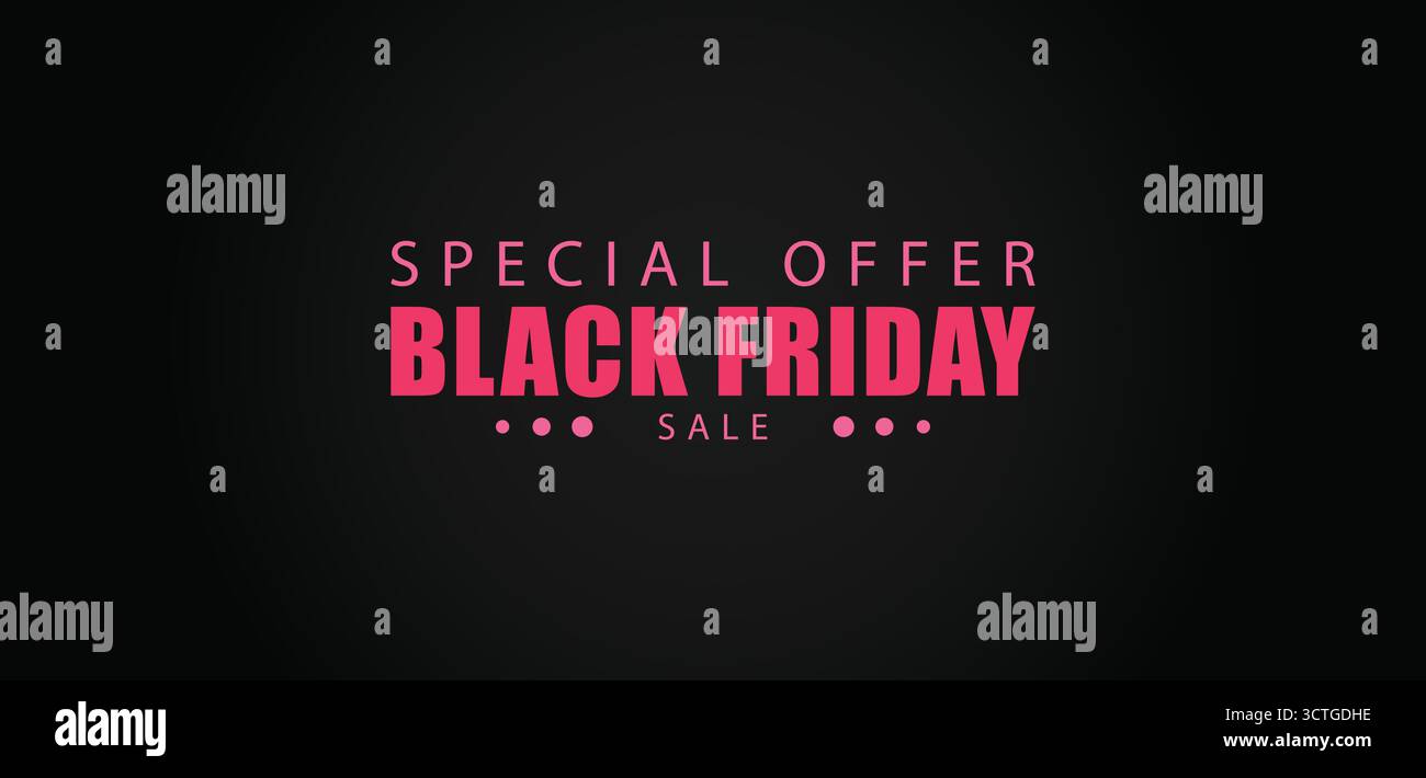 Creative Illustrations Design Strategies for Black Friday Stock Vektor