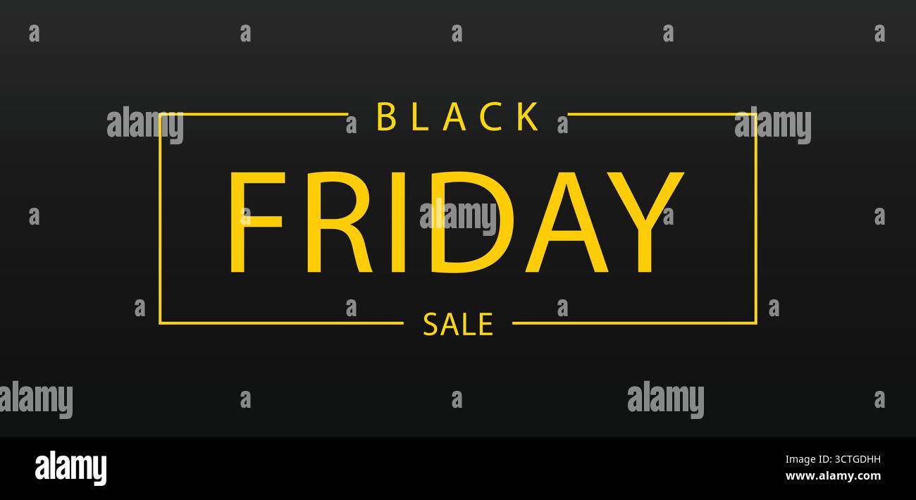 Creative Illustrations Design Strategies for Black Friday Stock Vektor