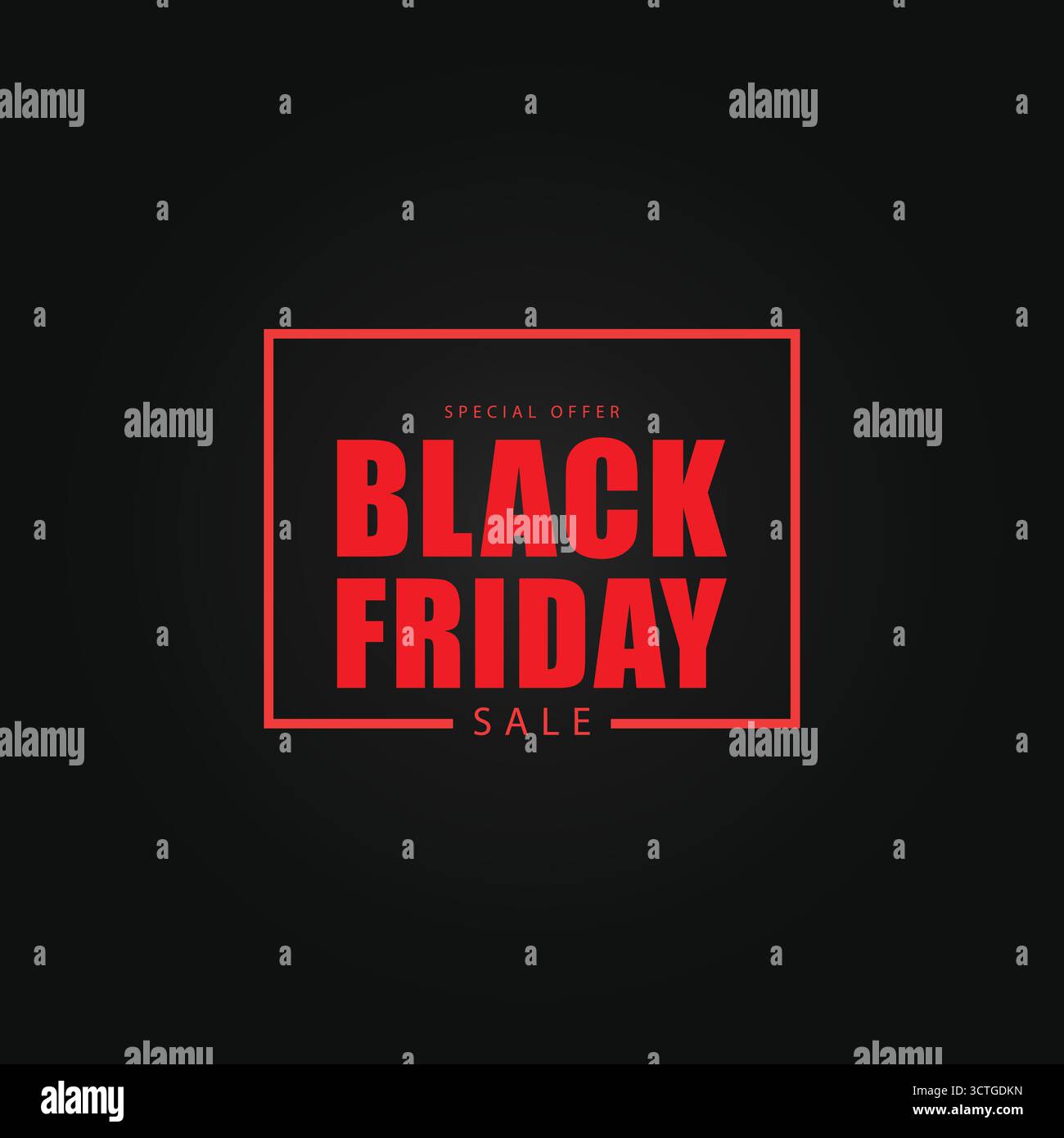 Creative Illustrations Design Strategies for Black Friday Stock Vektor