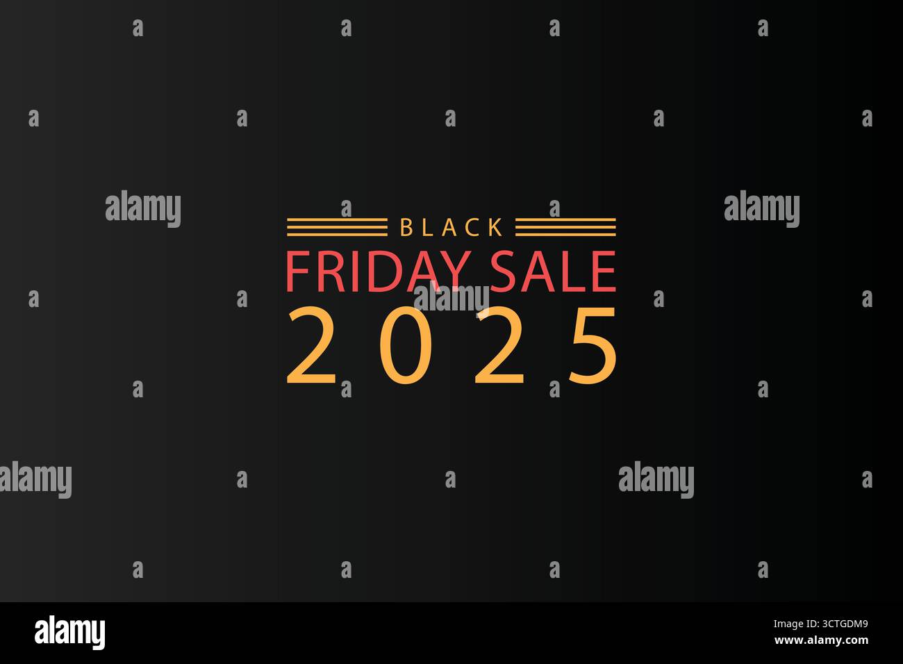 Creative Illustrations Design Strategies for Black Friday Stock Vektor