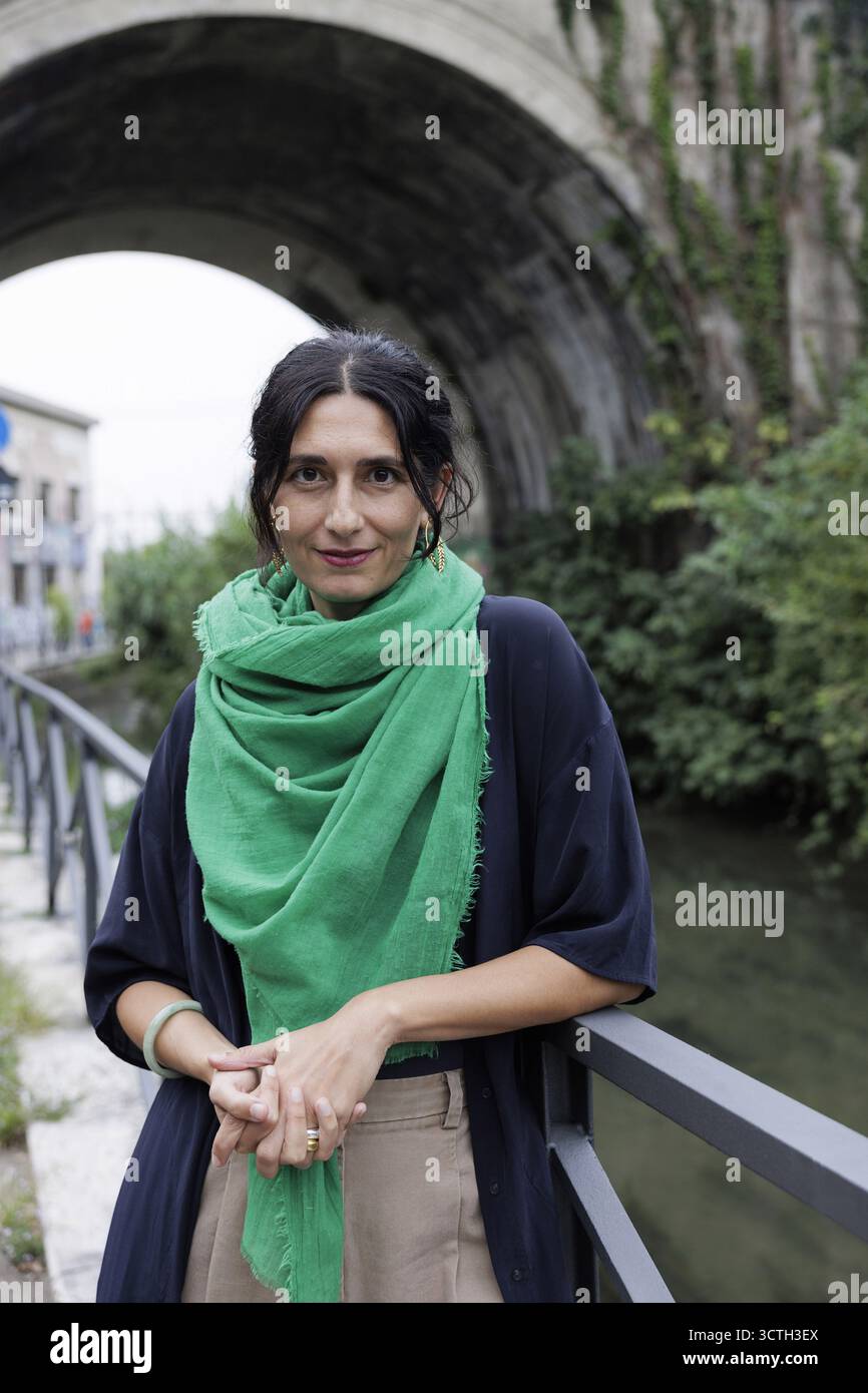 Porträt von Aysegul Savas 13/09/2025 ©Isabella de Maddalena/opale.Photo Stockfoto