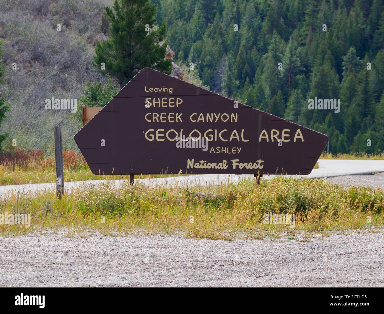 Sheep Creek Canyon Geological Area, Utah, USA Stockfoto