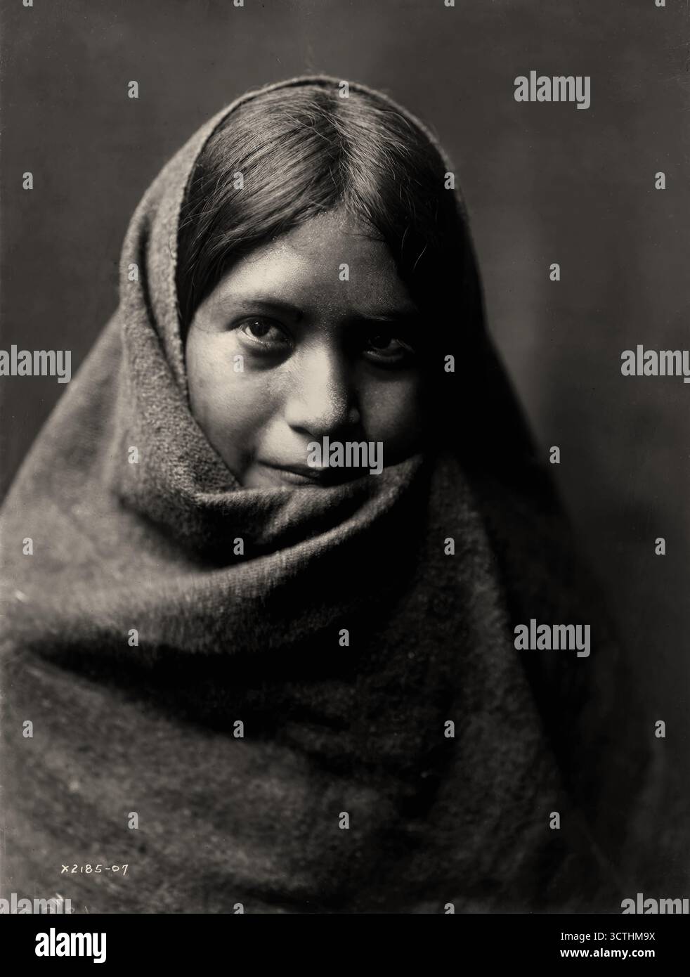 Pakit, Maricopa, von Edward S. Curtis, 1907 Stockfoto