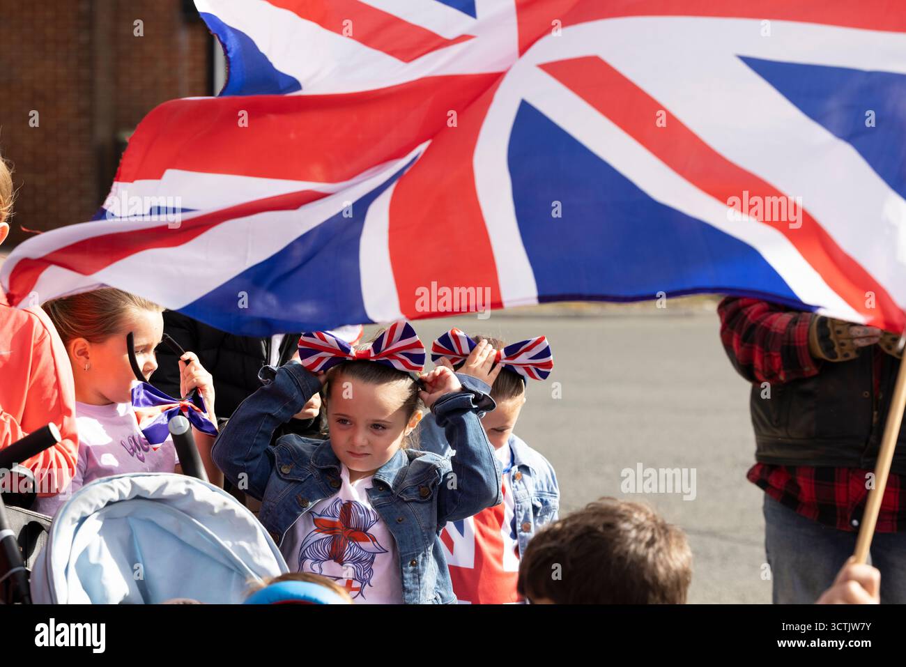 Die Marktstadt Faversham in Kent, die zum Mittelpunkt eines außergewöhnlichen Kampfes zwischen Demonstranten und Anti-Rassismus-Aktivisten geworden ist. Stockfoto