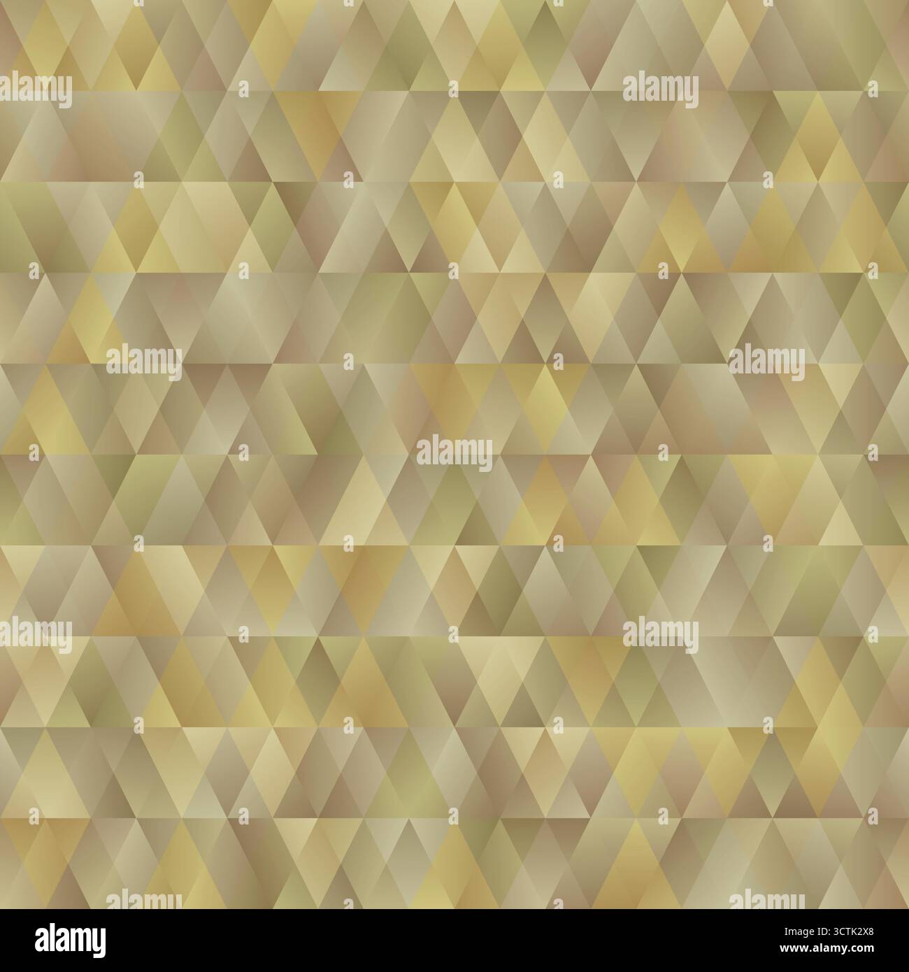 Nahtloser abstrakter heller Hintergrund des Dreiecks. Goldimitat. Design-Grußkarte und Einladung der Hochzeit, Geburtstag, Valentinstag, Mo Stock Vektor
