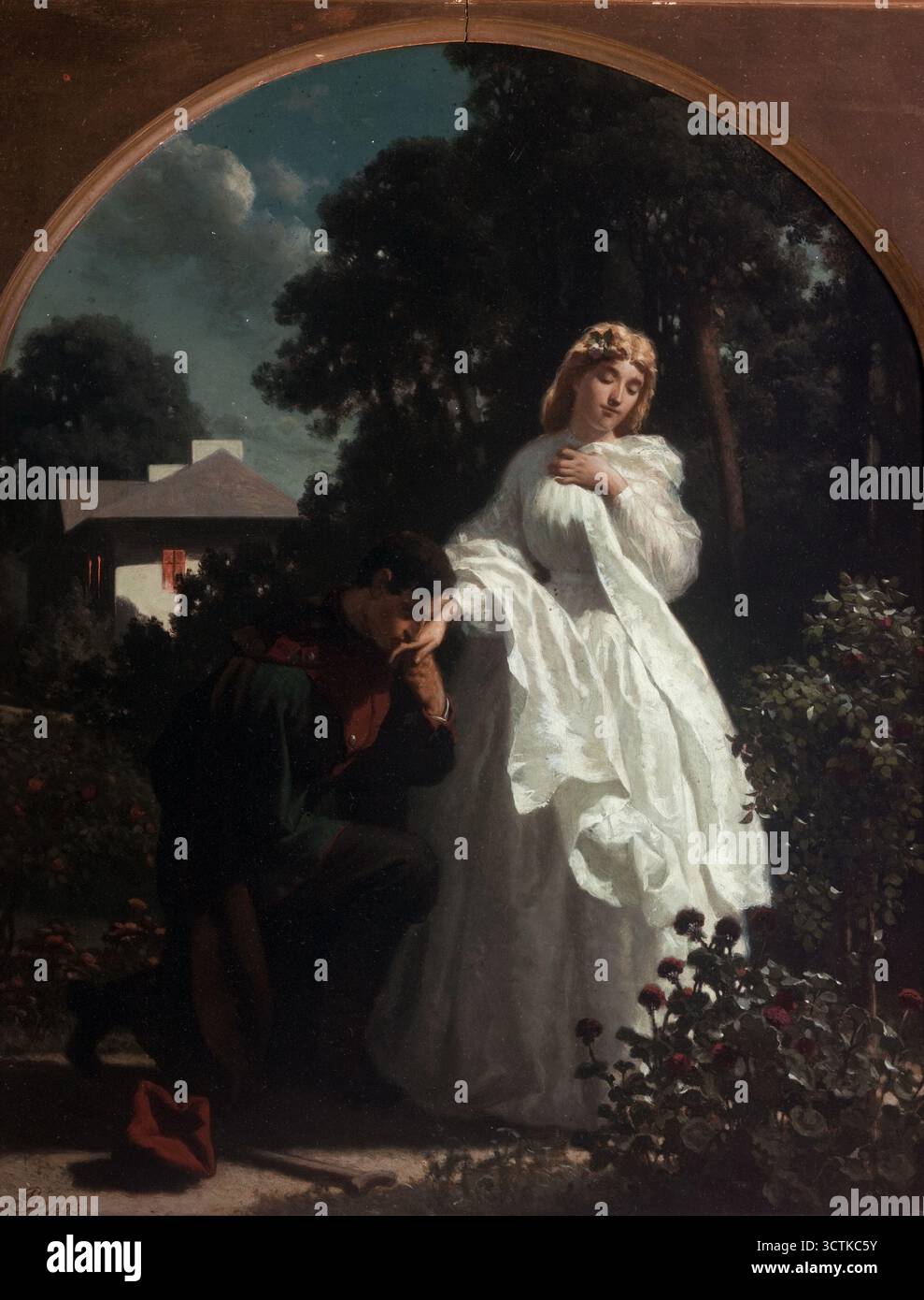 Jahr 1863 - The Welcome, 1865. Stockfoto