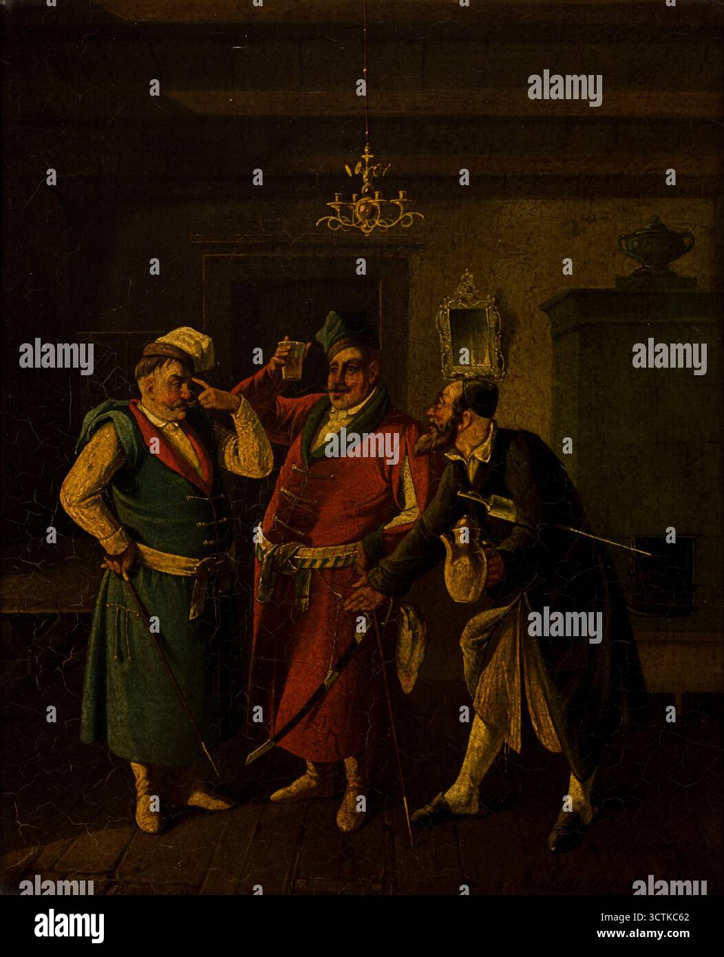 Genre Scene, 1858. Stockfoto