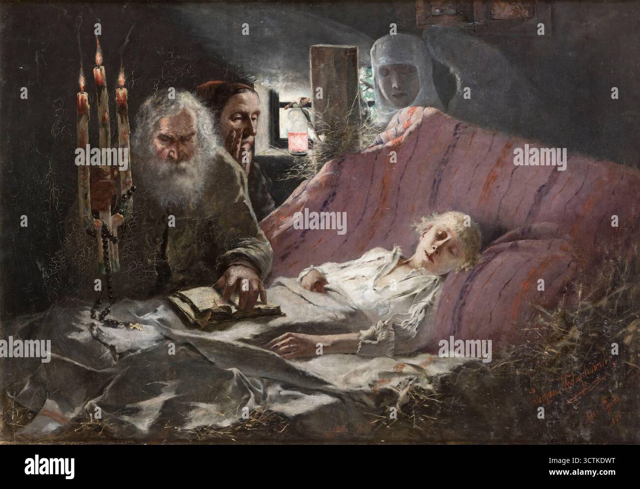 Quack Doctor, 1895. Stockfoto