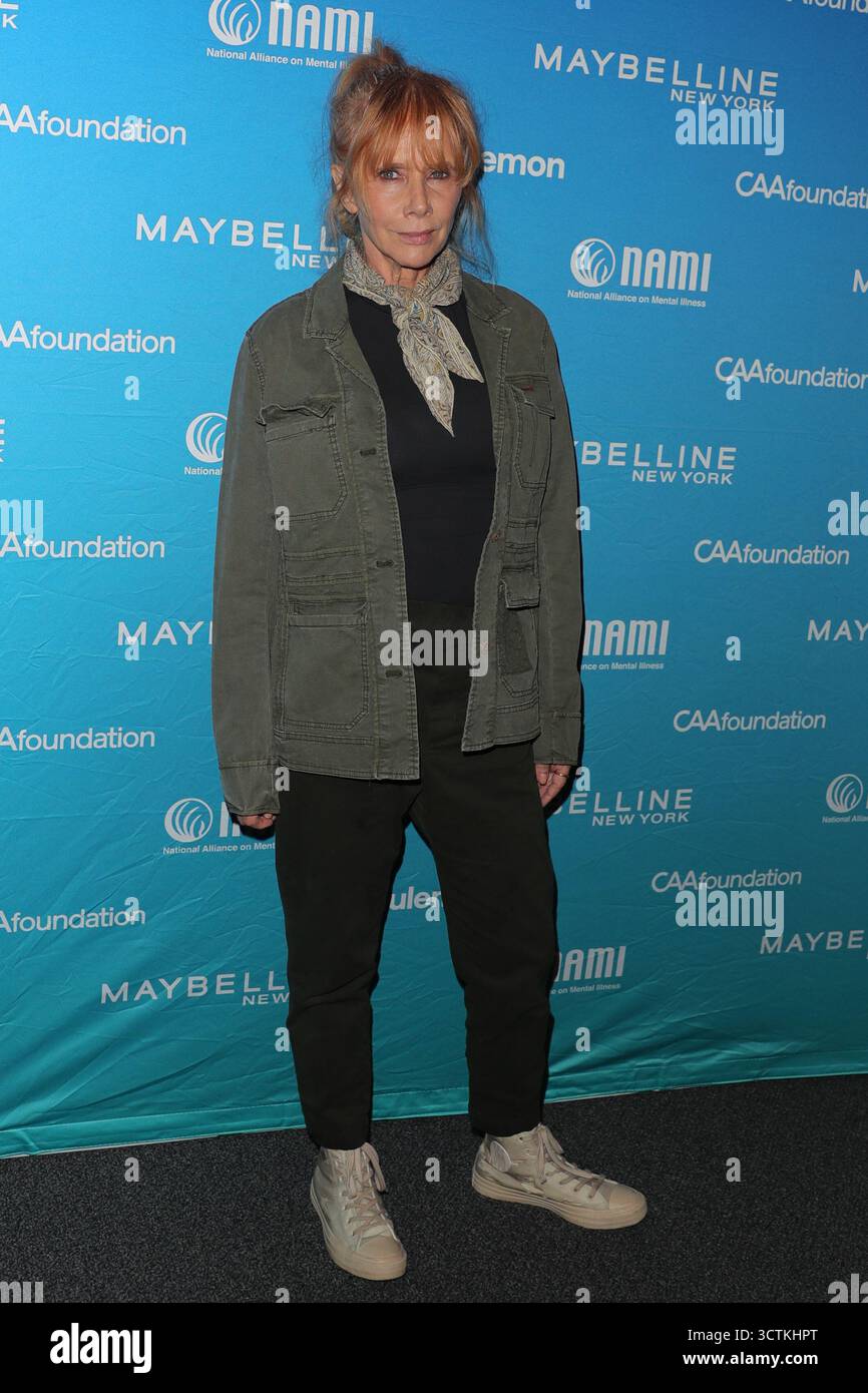 New York, USA. Oktober 2025. NEW YORK, NEW YORK – 06. OKTOBER: Rosanna Arquette, nimmt am 6. Oktober 2025 an der Benefizveranstaltung This Is Crazy NAMI im Symphony Space in New York Teil. Die Sonderveranstaltung unterstützte die National Alliance on Mental Disease (NAMI) und vereinte Künstler, Befürworter und Gemeindemitglieder, um das Bewusstsein für psychische Gesundheitsinitiativen zu schärfen und Mittel für diese zu finanzieren. (Foto: Giada Papini Rampelotto/EuropaNewswire/SIPA USA) Credit: SIPA USA/Alamy Live News Stockfoto