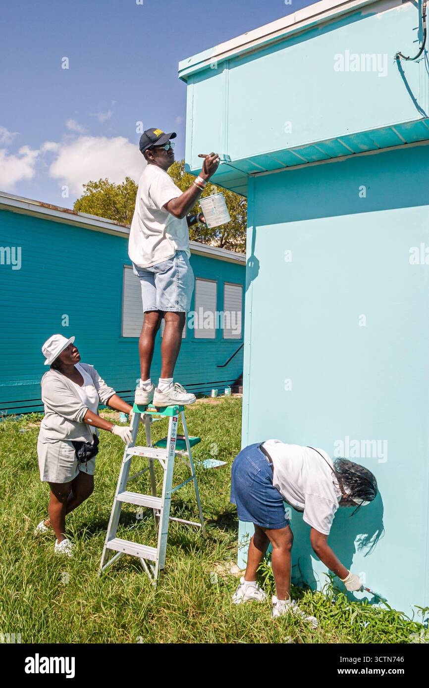 Miami Beach Florida,Hands on HandsAm Miami Day,einem Tag,Gemeinde,Nachbarschaft,Wohnen,Service mehr als 3,000,Freiwillige Gemeinschaft servi Stockfoto