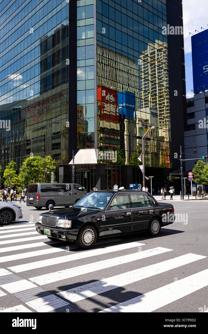 Ginza, Straßenszene, Tokio, Japan Stockfoto