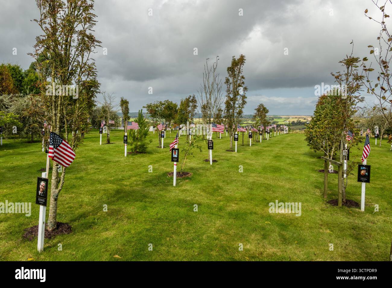Kinsale 9/11 Memorial Garden. Stockfoto