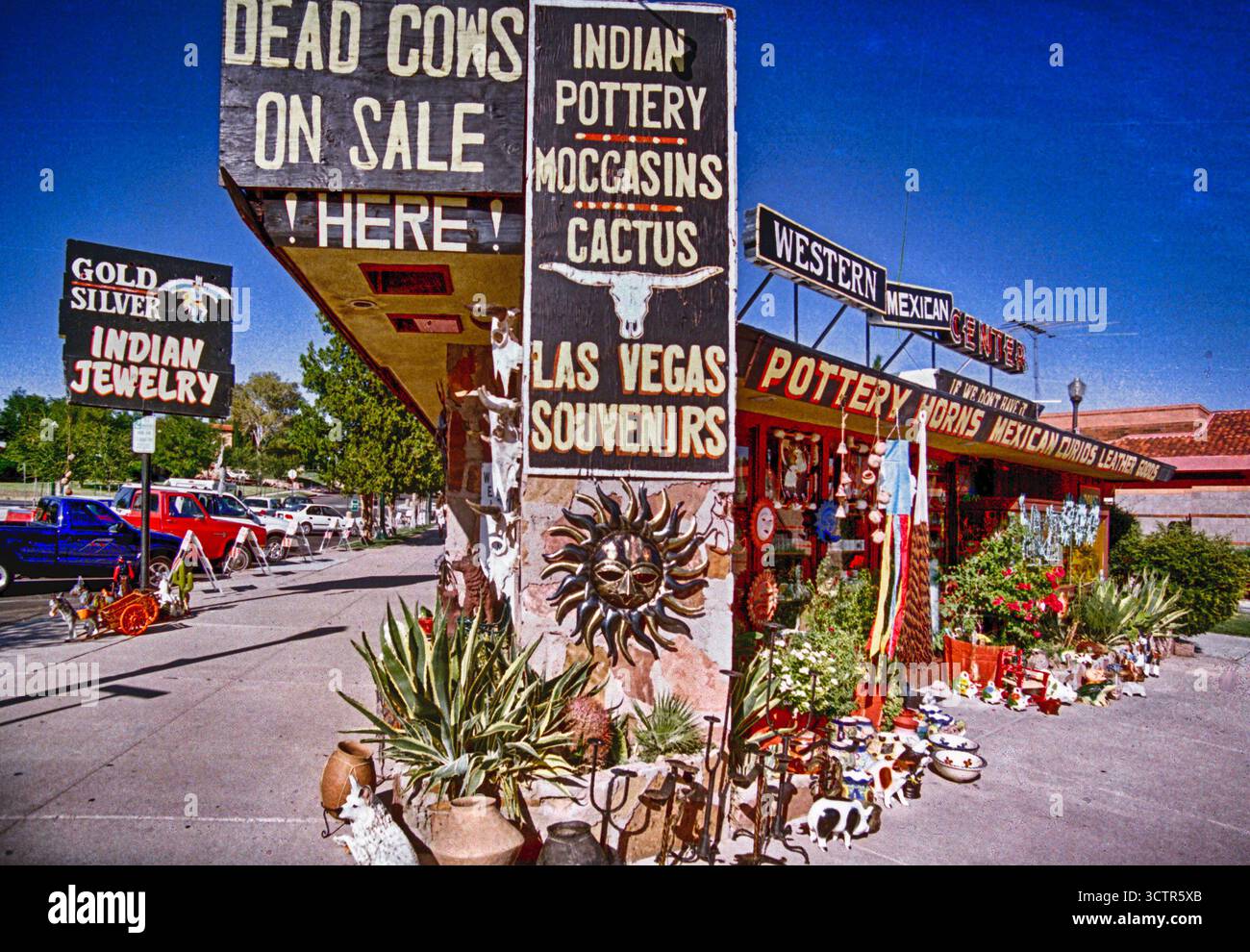 Straßenstand vor Las Vegas, Nevada. Stockfoto