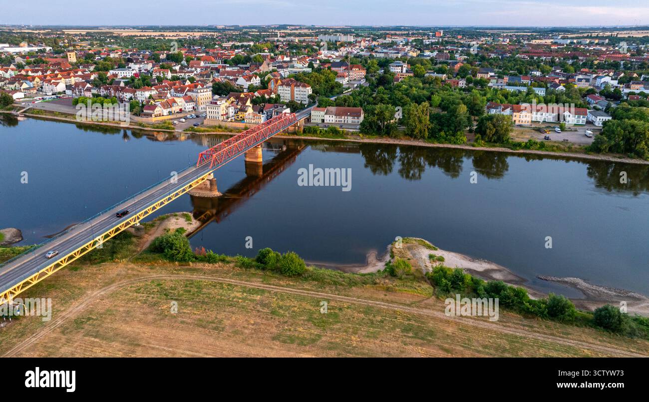 Schönebeck an der Elbe Sachsen Anhalt Deutschland Stockfoto