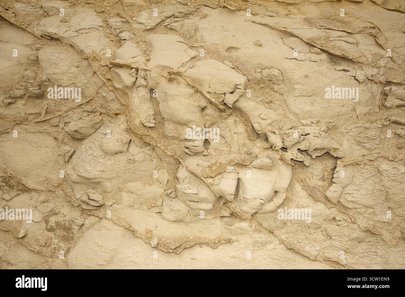 Mastaba-Feld im Pyramid-Komplex Senusret II bei El Lahun, Fayoum, Ägypten Stockfoto