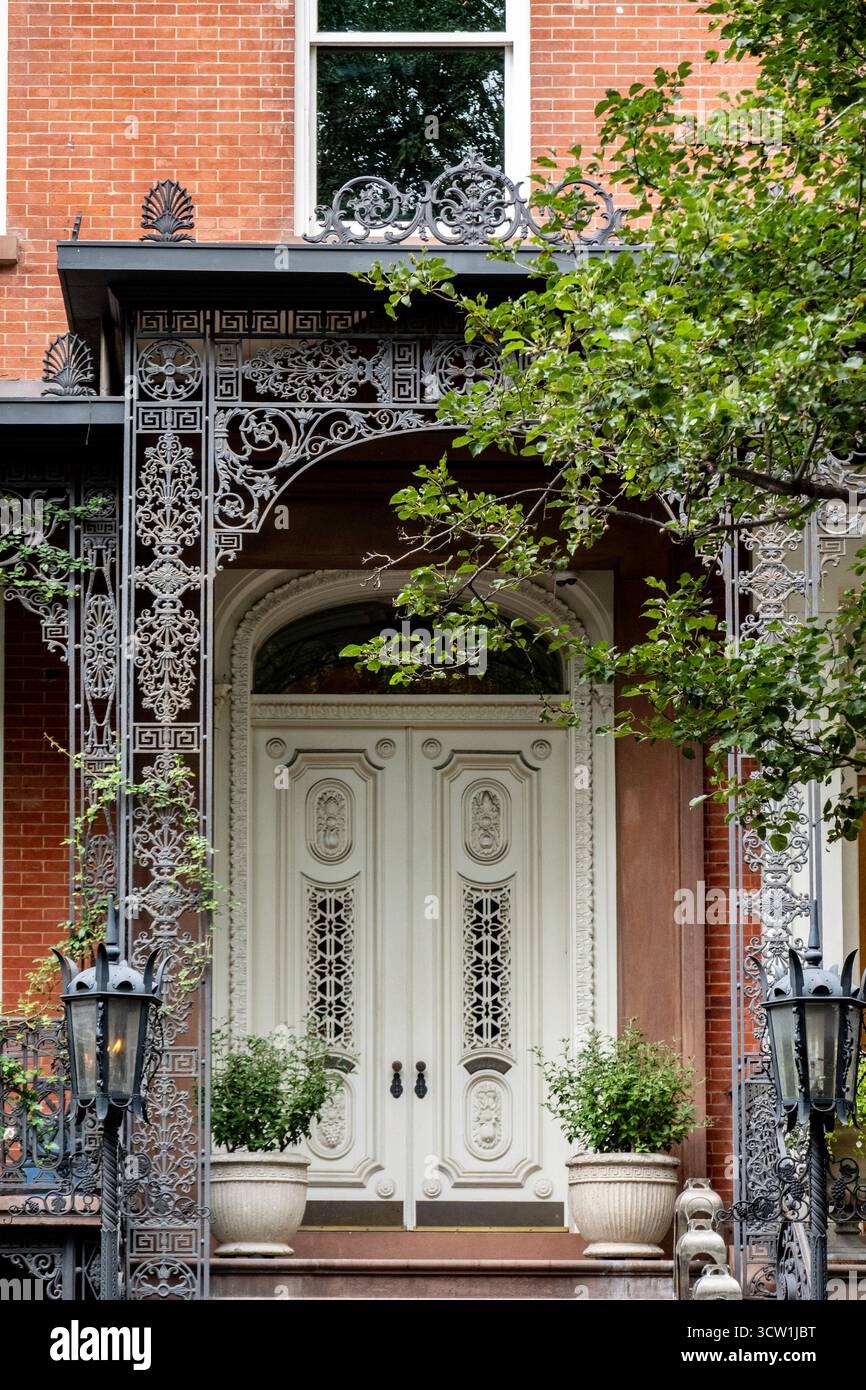 Gramercy Park ist ein historisches Viertel in New York City, USA 2025 Stockfoto