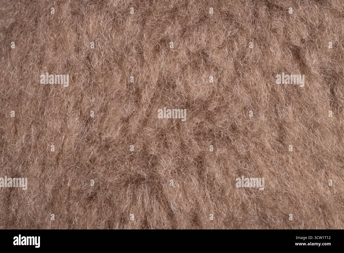 Wollgewebe-Textur in Makronähe Stockfoto