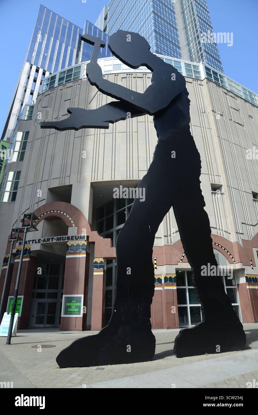 USA Washington State Seattle Seattle Art Museum Stockfoto