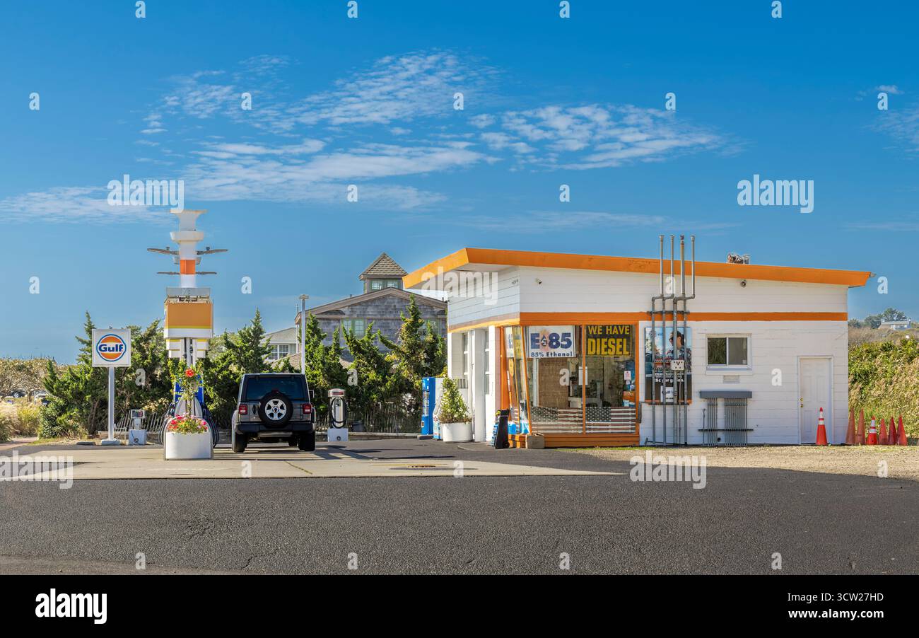 Monatuk Golf Tankstelle Stockfoto