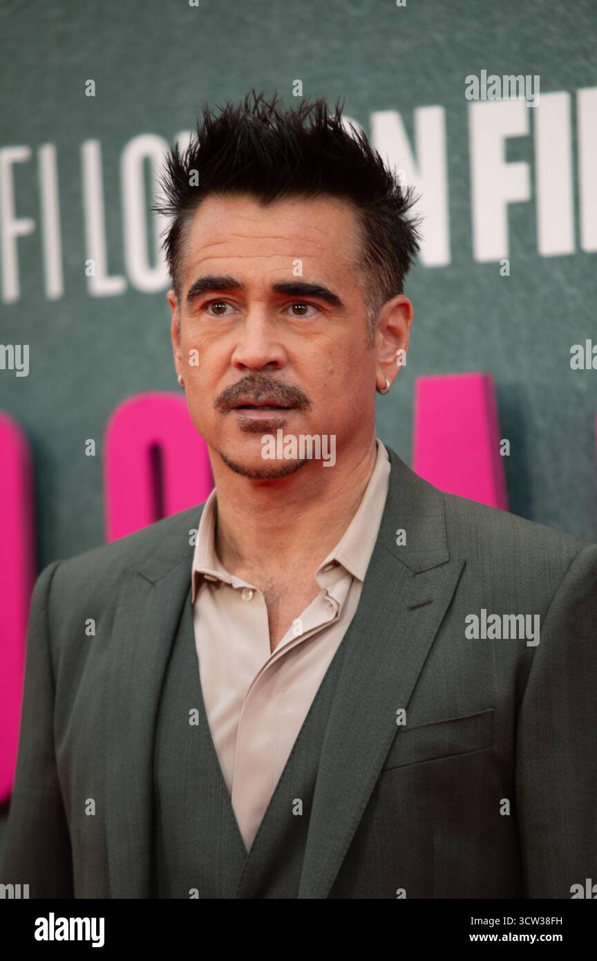 London, Vereinigtes Königreich. 9. Oktober 2025 Colin Farrell auf dem roten Teppich für die Vorführung von Ballad of A Small Player beim BFI London Film Festival. Cristina Massei/Alamy Live News Stockfoto