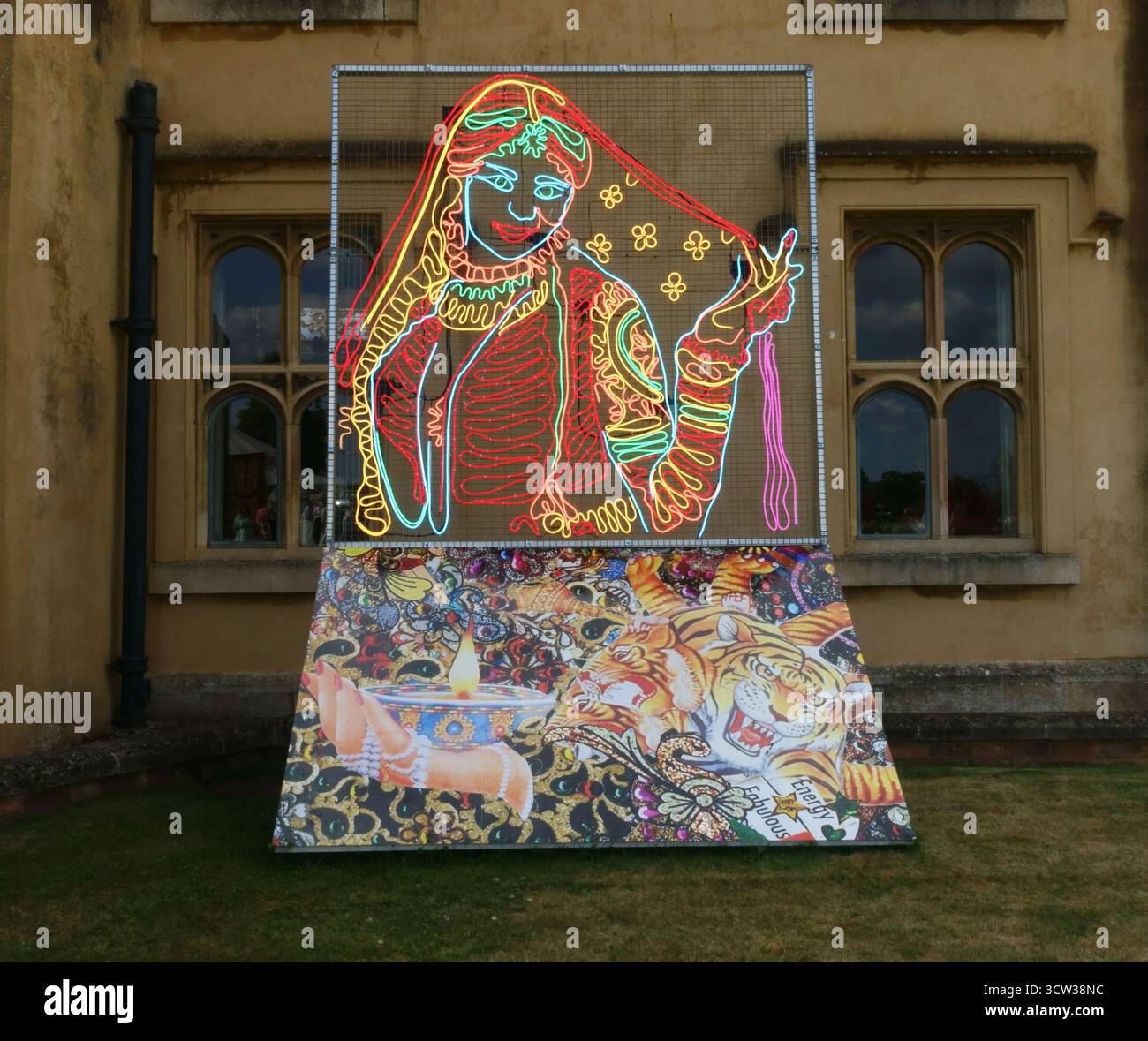 Pop Art von Chila Kumari Burman MBE Stockfoto