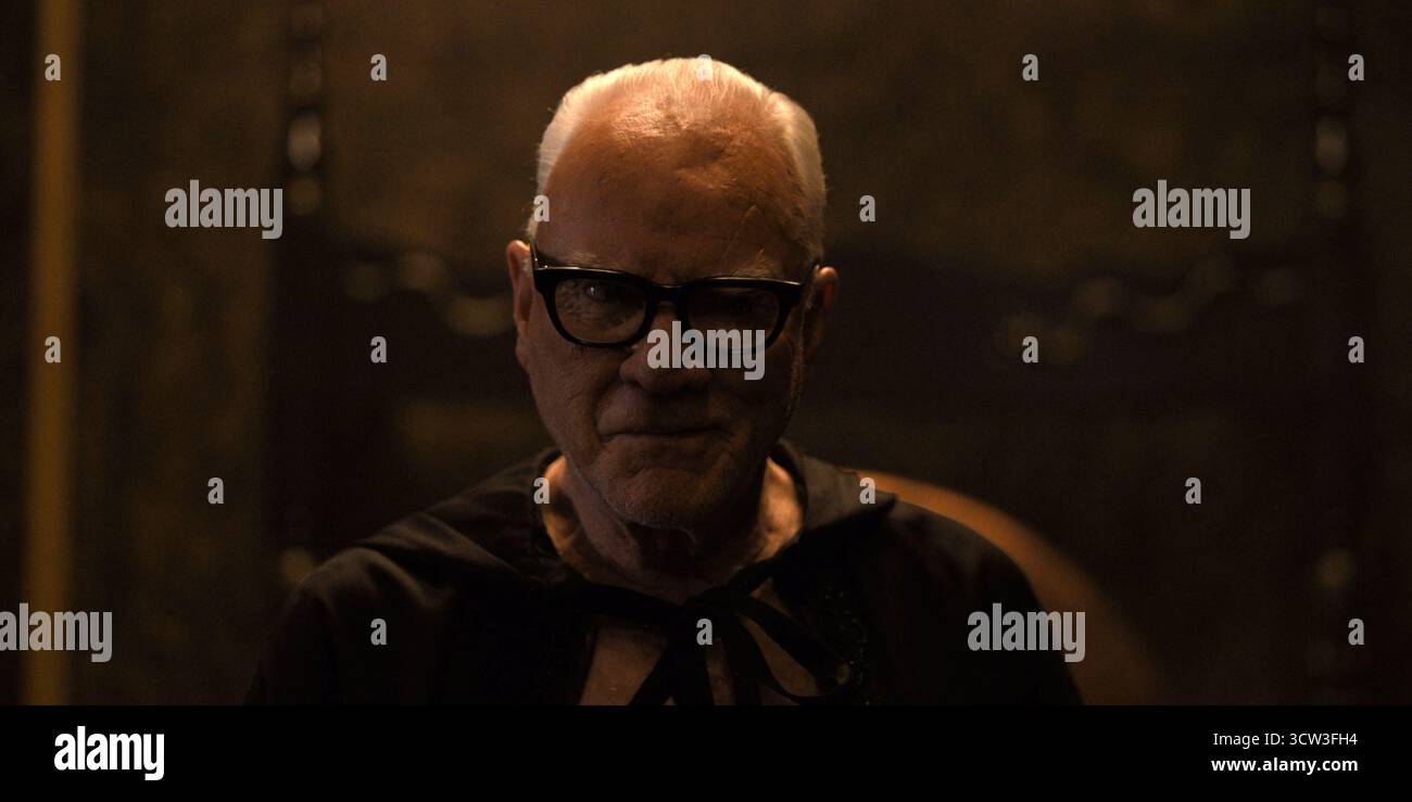 Psycho-Killer Malcolm McDowell Stockfoto