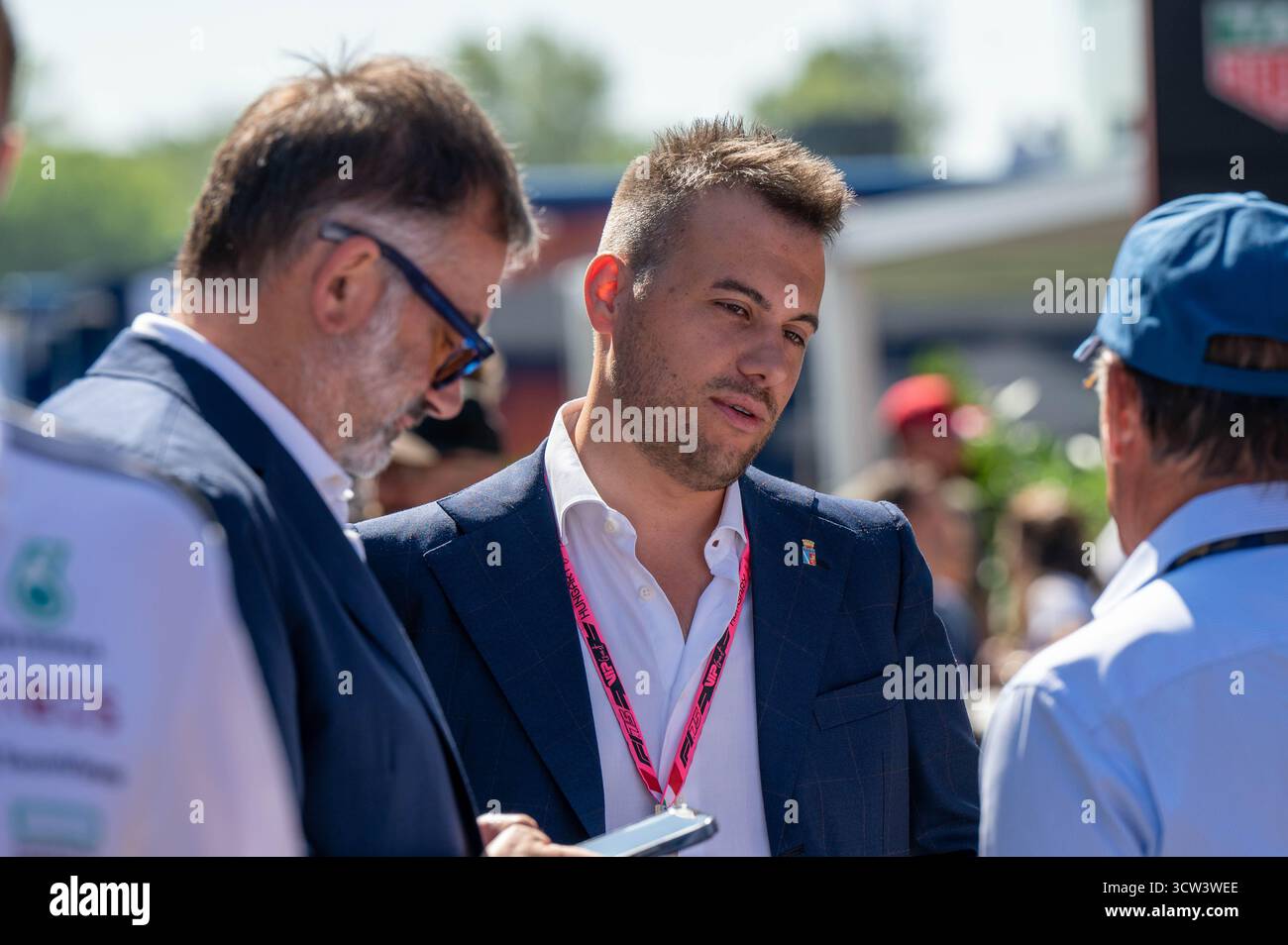 Ungarischer GP F1 2025 am 3. August 2025 in Budapest, Ungarn - Formel 1 Stockfoto