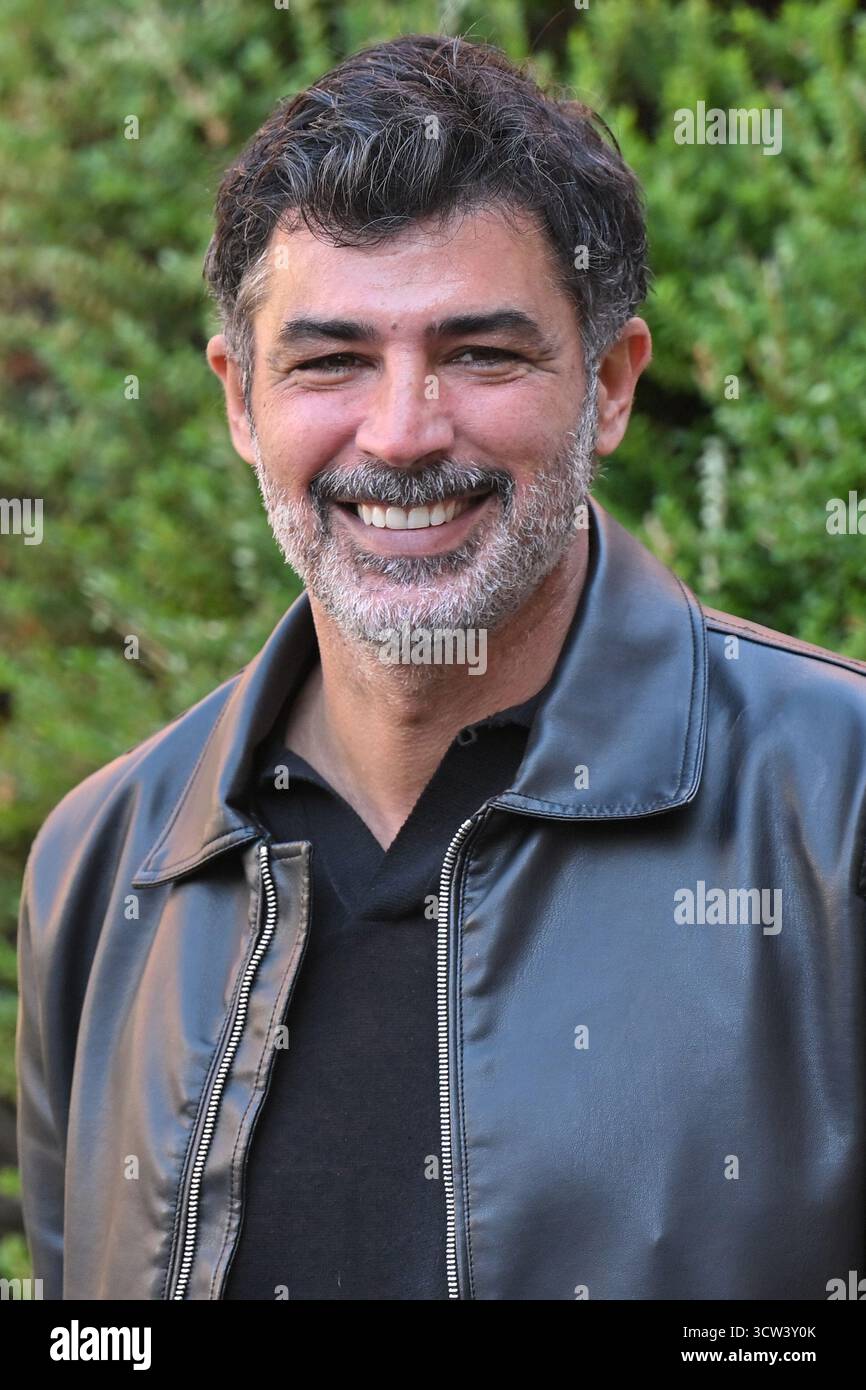 Roma, Latium. Oktober 2025. Carmine Recano während des Noi del rione sanita Rai Fotorufs. Rom (Italien), 9. Oktober 2025 Credit: massimo insabato/Alamy Live News Stockfoto Roma, Latium. Oktober 2025. Carmine Recano während des Noi del rione sanita Rai Fotorufs. Rom (Italien), 9. Oktober 2025 Credit: massimo insabato/Alamy Live News Stockfoto