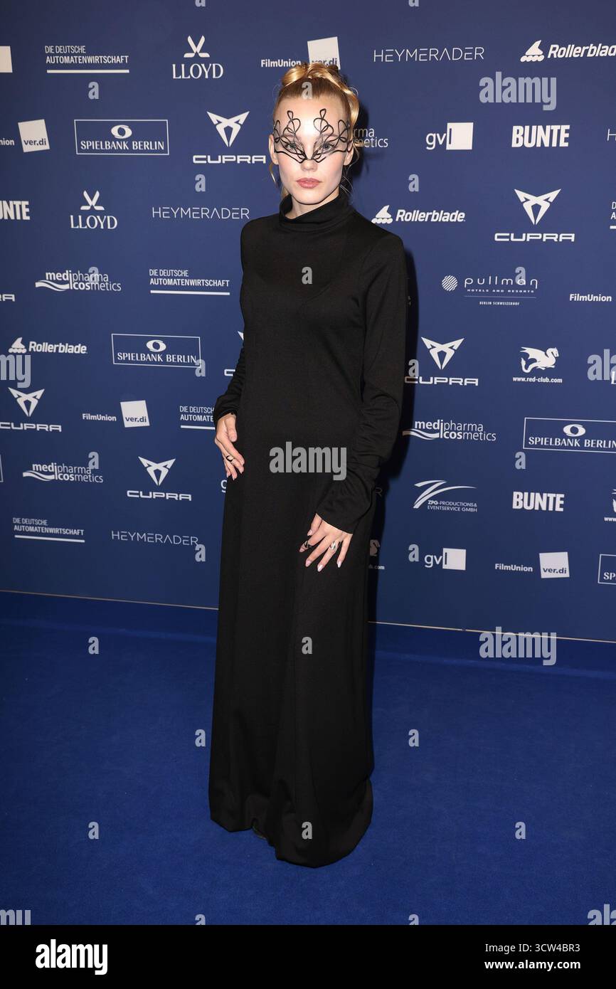 Lilly Joan Gutzeit nimmt am 9. Oktober 2025 am Deutschen Schauspielpreis und Empfang im Pullman Berlin Schweizerhof Teil Stockfoto