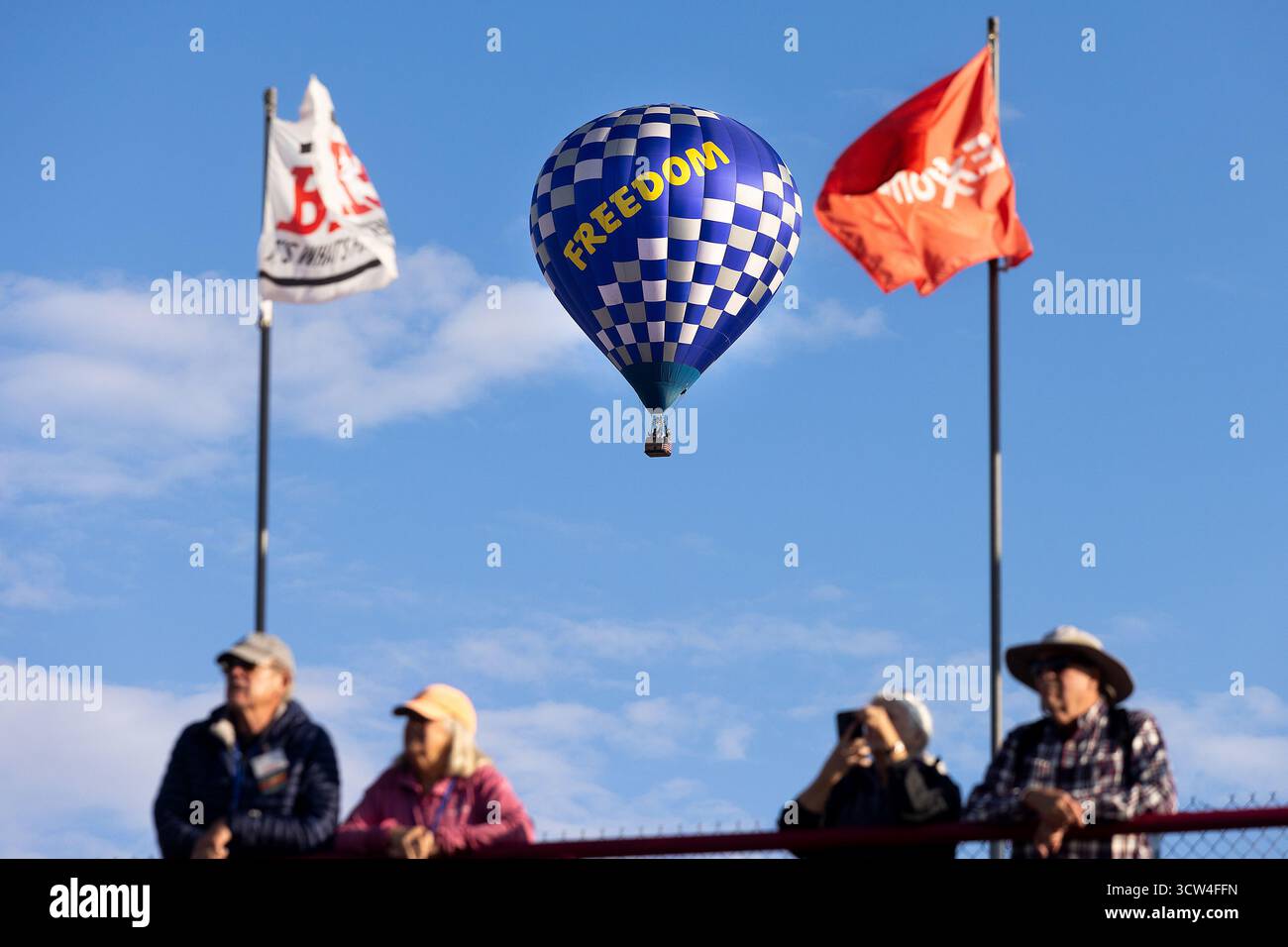 Albuquerque, USA. Oktober 2025 das Special Shapes Rodeo findet beim 53. Albuquerque Balloon Festival in Albuquerque, USA statt. Quelle: Mark Passmore/ Alamy Live News Stockfoto