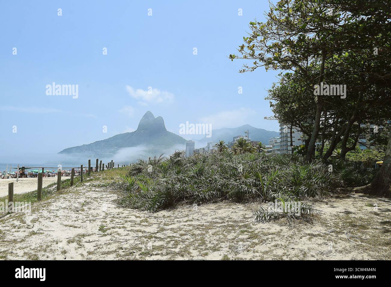 Umweltschutzgebiet der ​​the-Küste der Stadt Rio de Janeiro Stockfoto