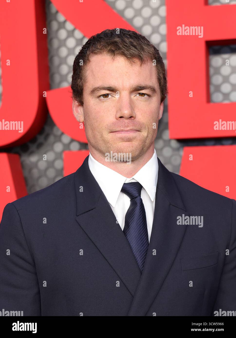 Oktober 2025 – Los Angeles, Kalifornien – Gabriel Basso. Los Angeles Special Film Screening von A House of Dynamite im Egyptian Theatre. Stockfoto