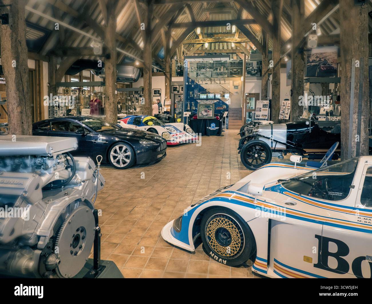 Aston Martin Heritage Trust Center in Drayton Saint Leonard Oxfordshire UK Stockfoto
