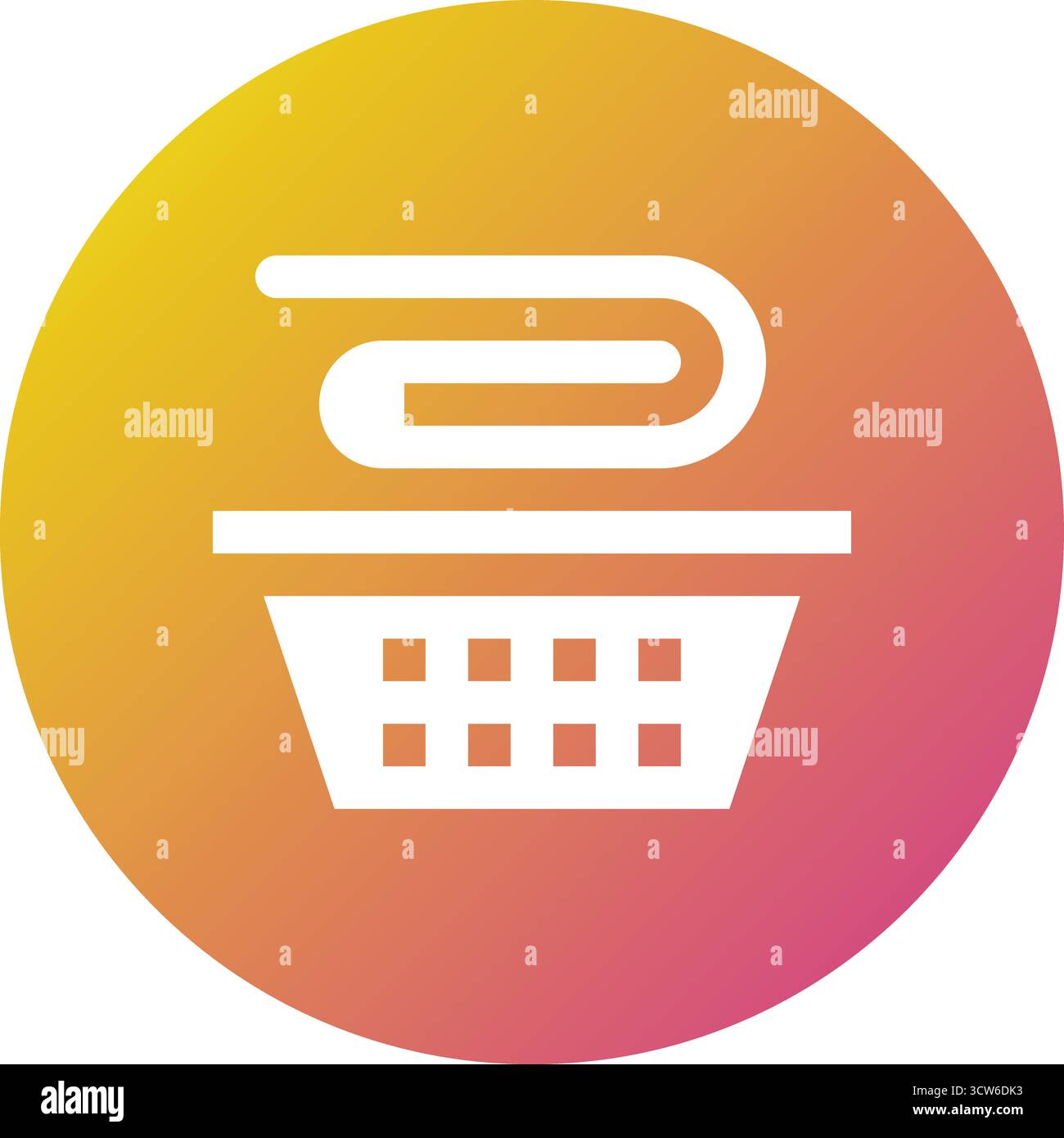 Waschlappen Vektor Icon Design Illustration Stock Vektor