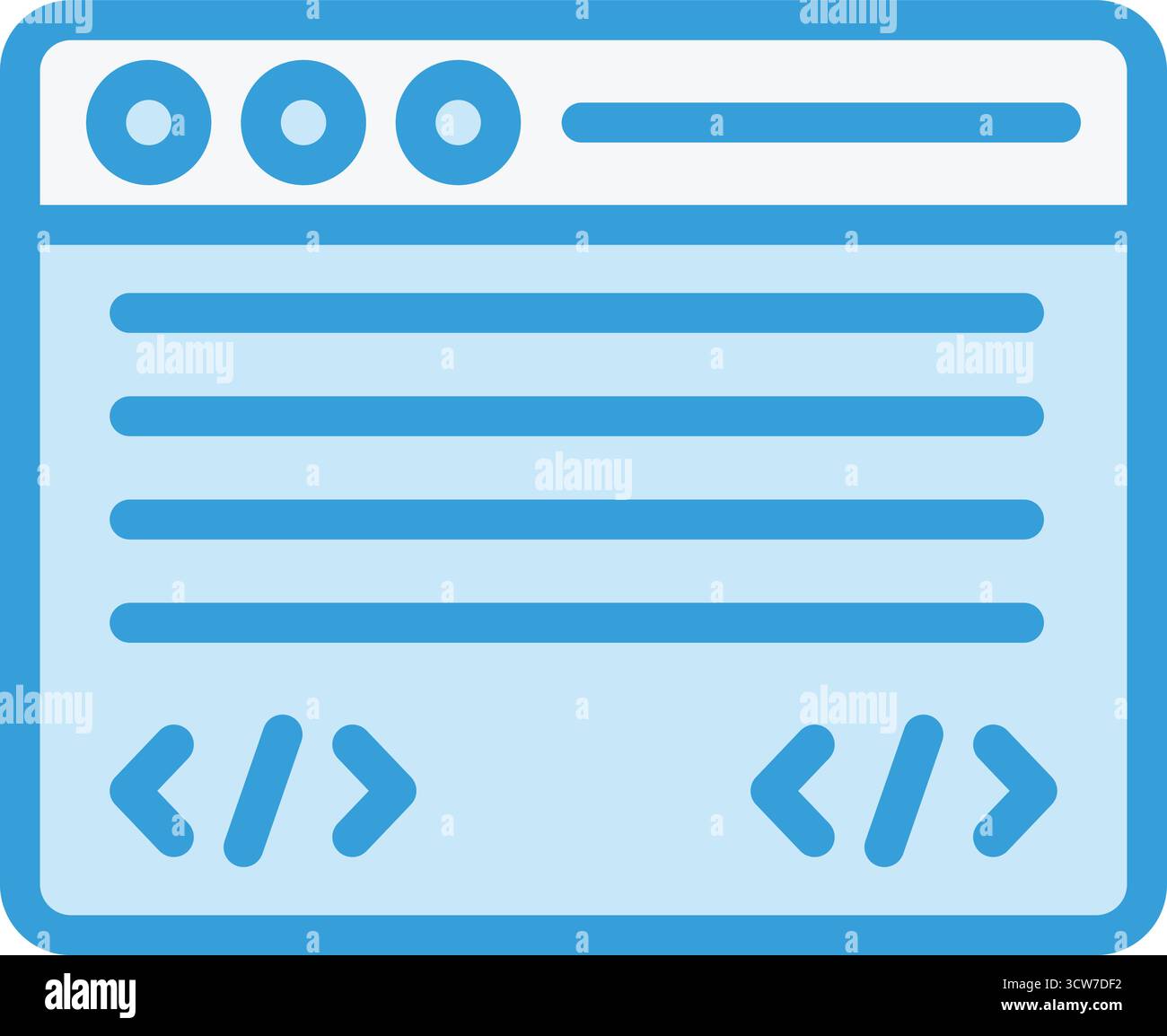 Befehlszeile Vektorsymbol Konstruktionsdarstellung Stock Vektor