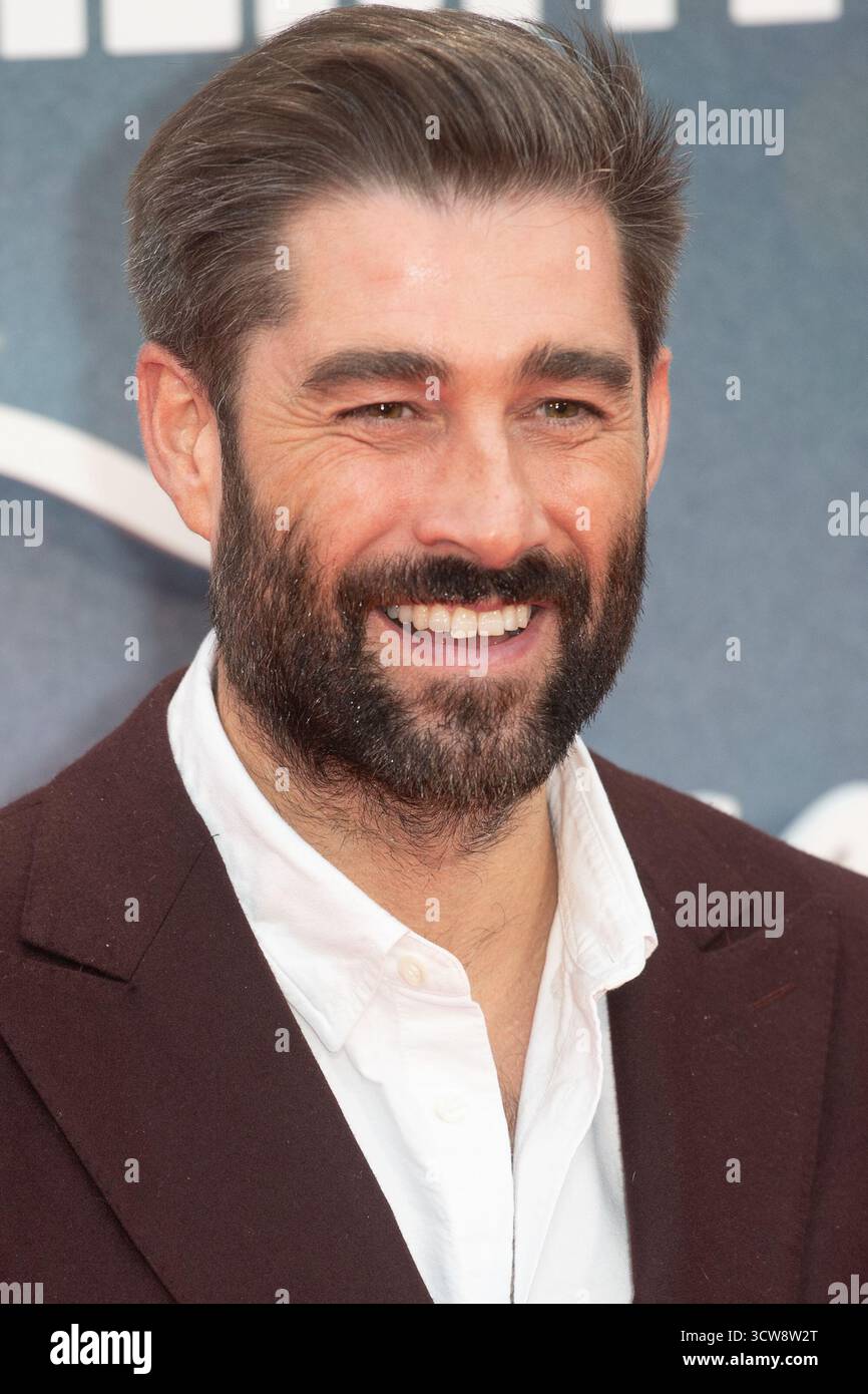 London, Großbritannien. Oktober 2025. Im Bild: Matt Johnson nimmt an der „Jay Kelly“ Headline Gala beim 69. BFI London Film Festival in der Royal Festival Hall in Southbank Teil. Quelle: Justin Ng/Alamy Live News Stockfoto London, Großbritannien. Oktober 2025. Im Bild: Matt Johnson nimmt an der „Jay Kelly“ Headline Gala beim 69. BFI London Film Festival in der Royal Festival Hall in Southbank Teil. Quelle: Justin Ng/Alamy Live News Stockfoto