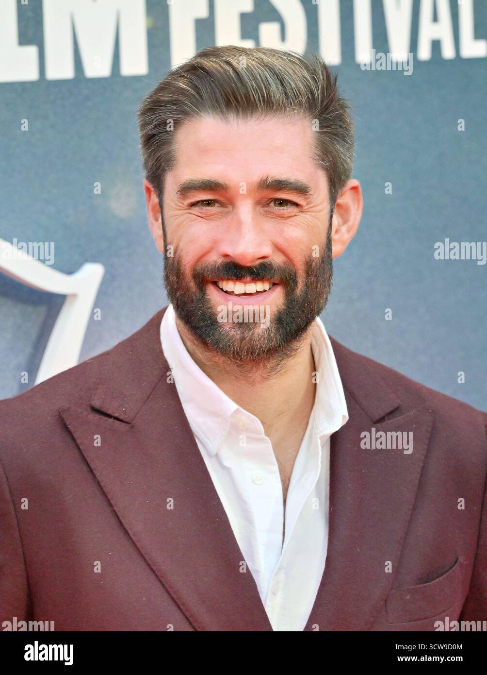 LONDON, ENGLAND, 10. Oktober 2025: Matt Johnson beim „Jay Kelly“ – dem 69. BFI London Film Festival im Royal Festival Building, London, Großbritannien. (Foto von 李世惠/siehe Li/Picture Capital) Credit: Siehe Li/Picture Capital/Alamy Live News Stockfoto LONDON, ENGLAND, 10. Oktober 2025: Matt Johnson beim „Jay Kelly“ – dem 69. BFI London Film Festival im Royal Festival Building, London, Großbritannien. (Foto von 李世惠/siehe Li/Picture Capital) Credit: Siehe Li/Picture Capital/Alamy Live News Stockfoto