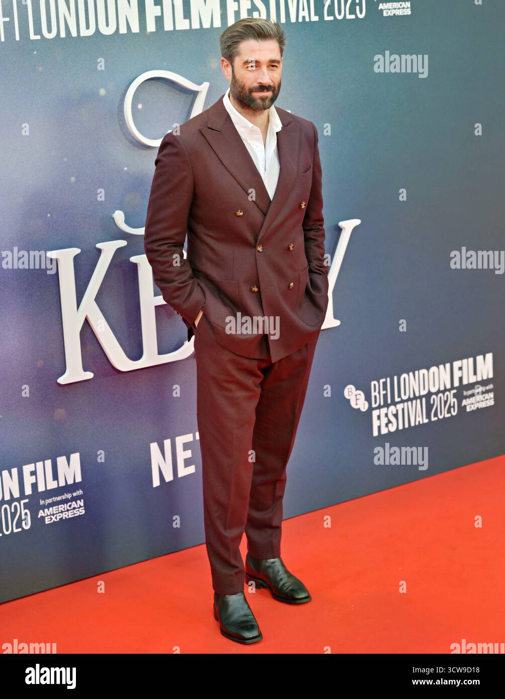 LONDON, ENGLAND, 10. Oktober 2025: Matt Johnson beim „Jay Kelly“ – dem 69. BFI London Film Festival im Royal Festival Building, London, Großbritannien. (Foto von 李世惠/siehe Li/Picture Capital) Credit: Siehe Li/Picture Capital/Alamy Live News Stockfoto LONDON, ENGLAND, 10. Oktober 2025: Matt Johnson beim „Jay Kelly“ – dem 69. BFI London Film Festival im Royal Festival Building, London, Großbritannien. (Foto von 李世惠/siehe Li/Picture Capital) Credit: Siehe Li/Picture Capital/Alamy Live News Stockfoto