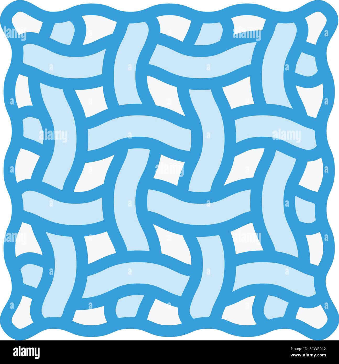 Stoffvektor-Symbol Design-Illustration Stock Vektor