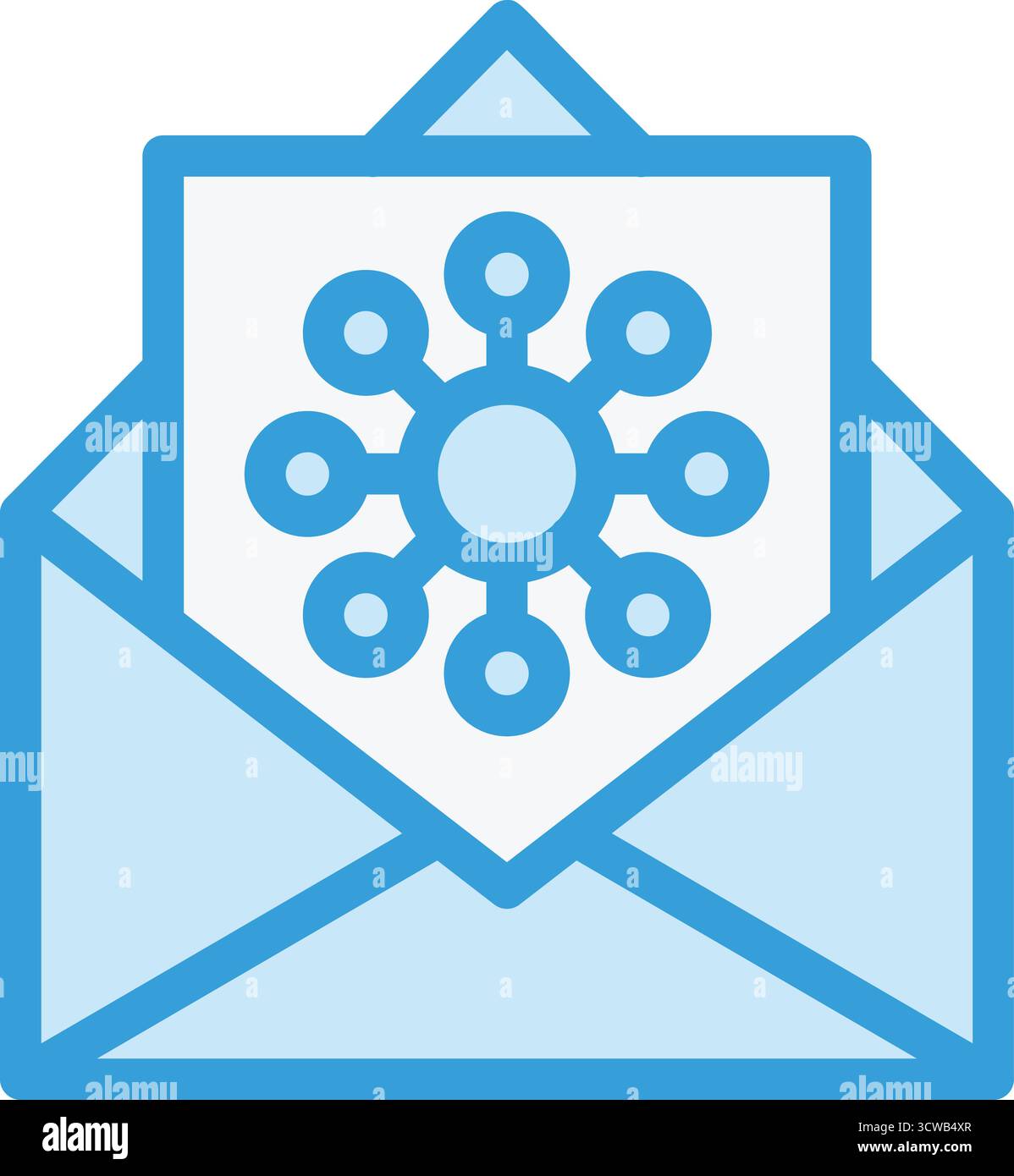 Verbindungsvektor-Symbol Konstruktionsabbildung Stock Vektor